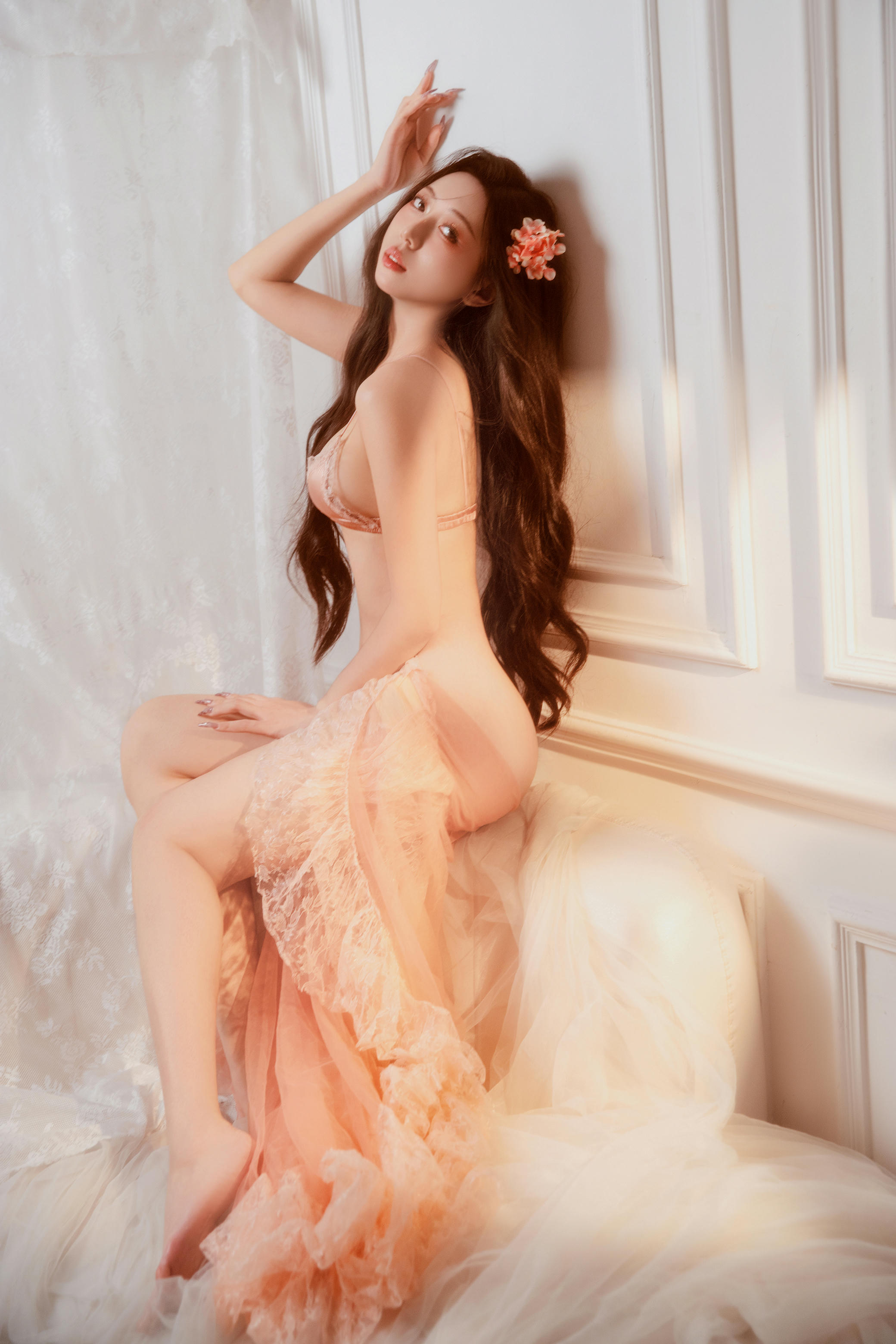 Money冷冷 NO.049 仙女粉氛围感写真[30P 391.3M]_第1集