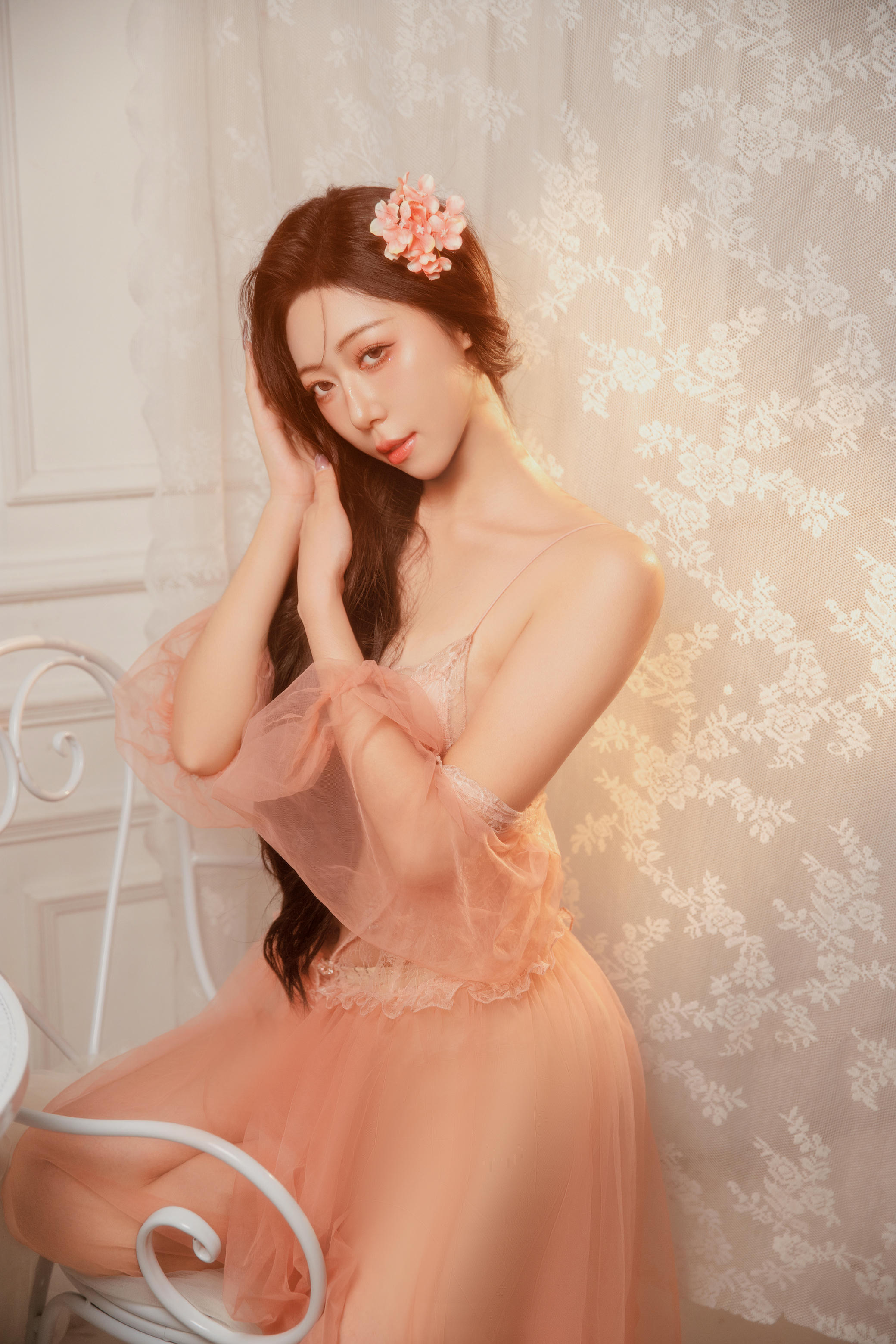 Money冷冷 NO.049 仙女粉氛围感写真[30P 391.3M]_第1集
