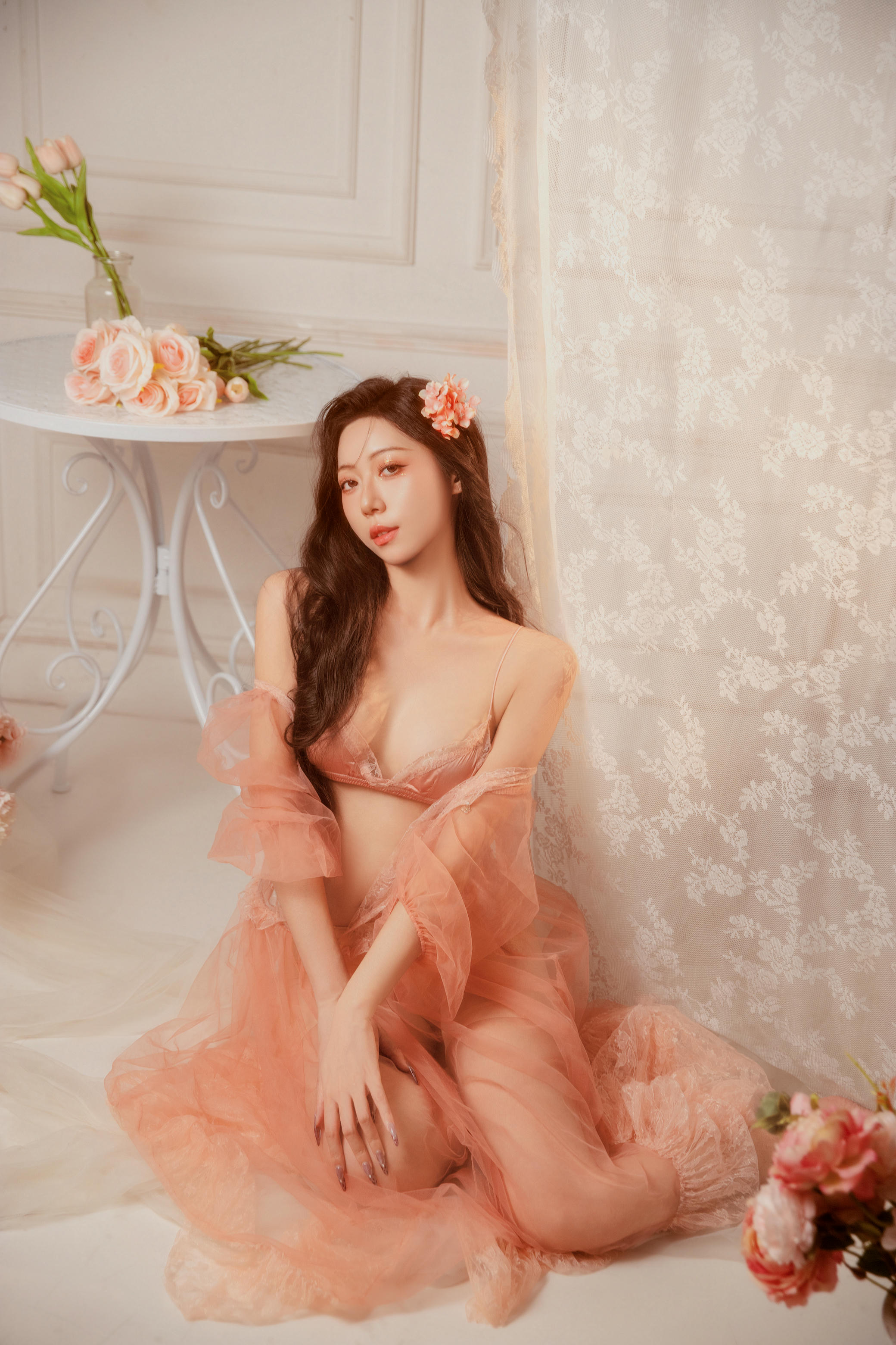 Money冷冷 NO.049 仙女粉氛围感写真[30P 391.3M]_第1集