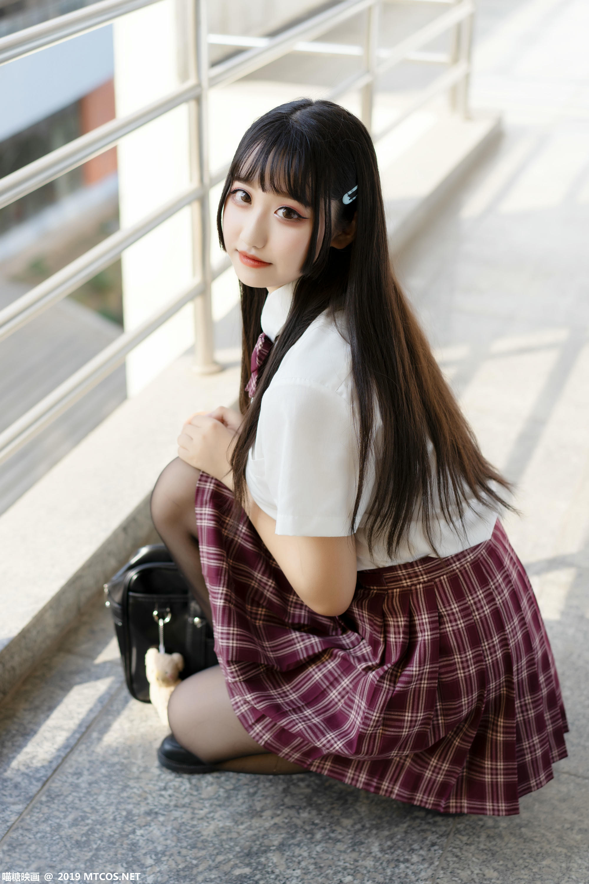 [喵糖映画] VOL.023 制服学妹[44P／368MB]_第1集