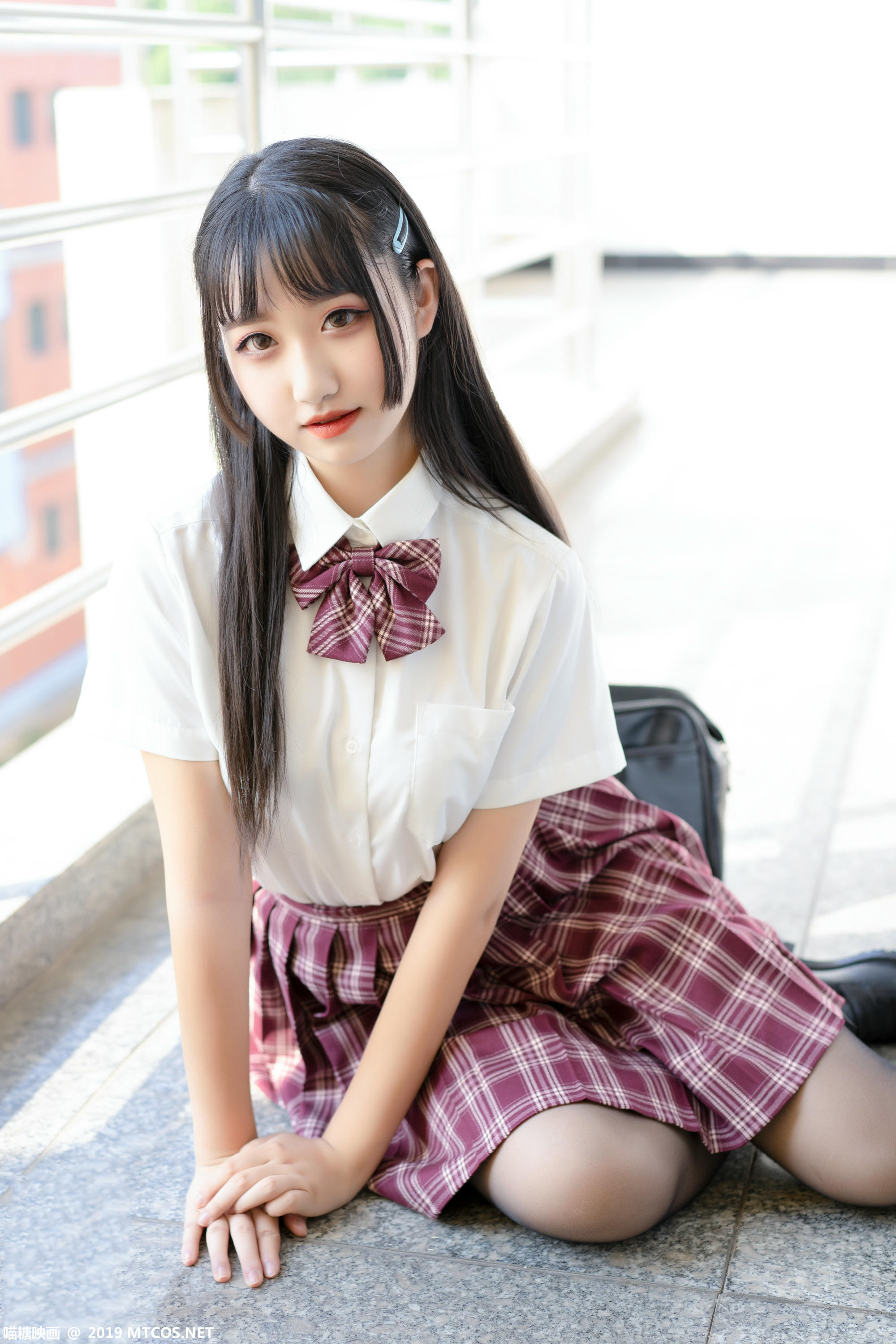 [喵糖映画] VOL.023 制服学妹[44P／368MB]_第1集