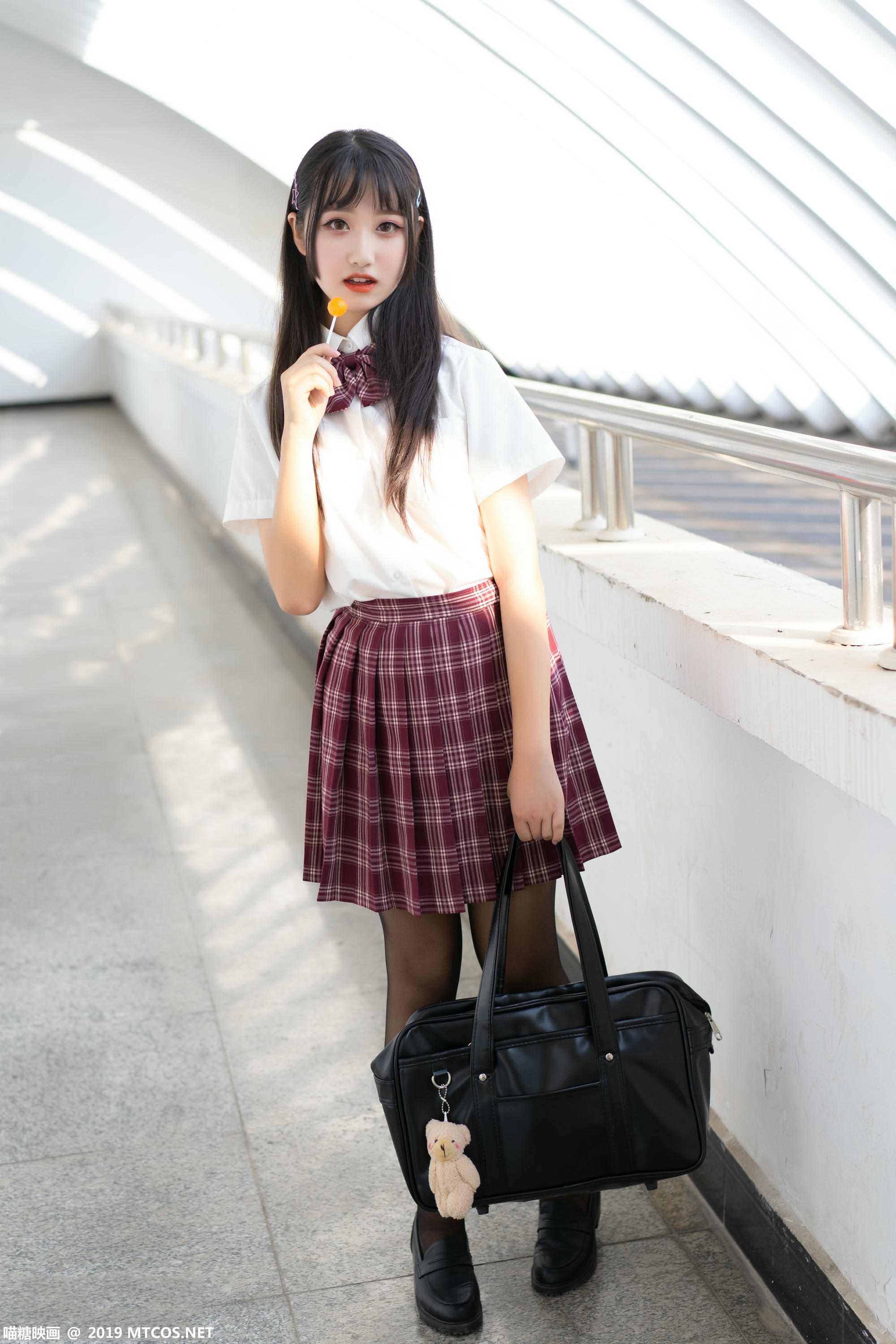 [喵糖映画] VOL.023 制服学妹[44P／368MB]_第2集