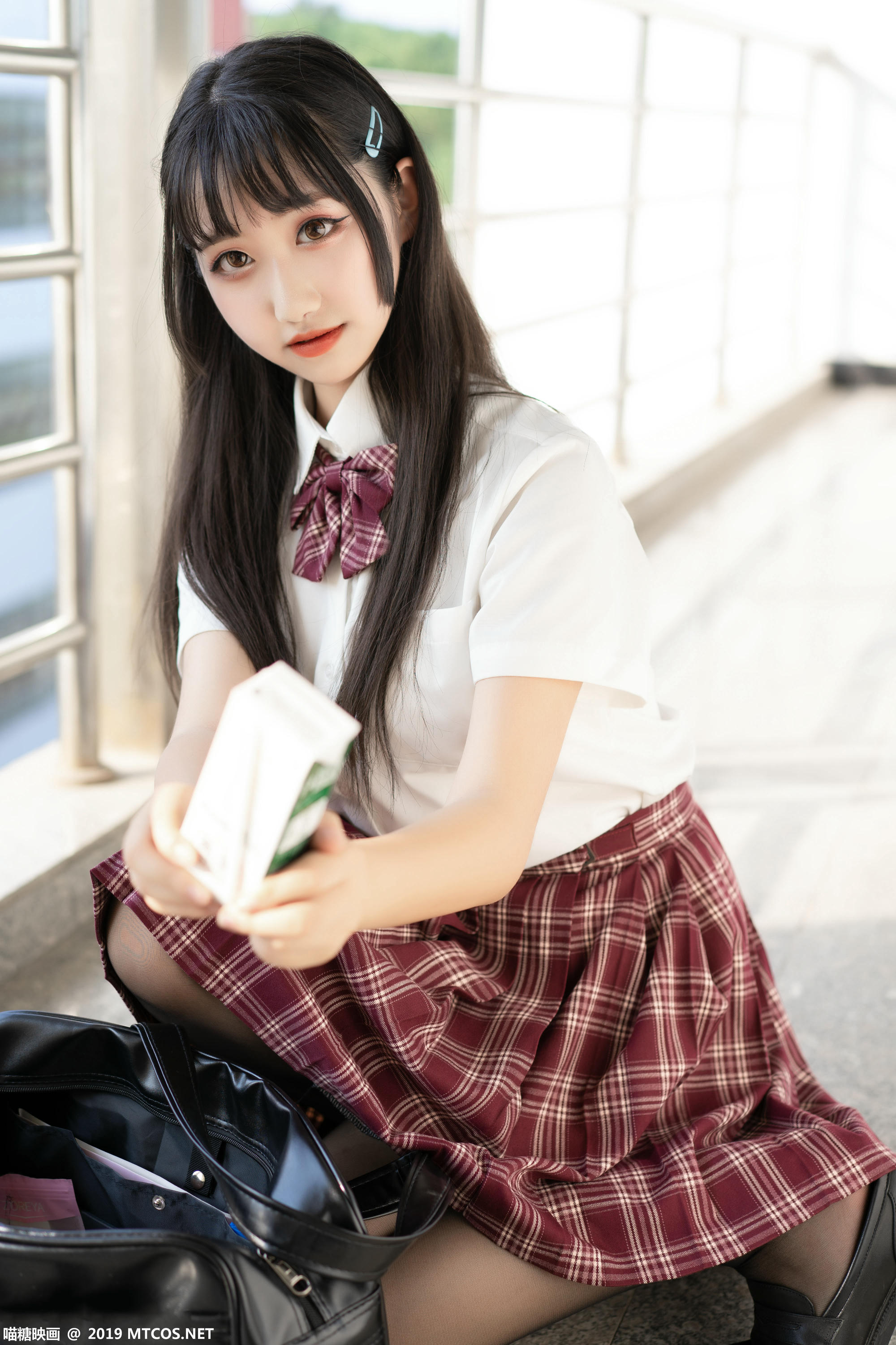 [喵糖映画] VOL.023 制服学妹[44P／368MB]_第2集