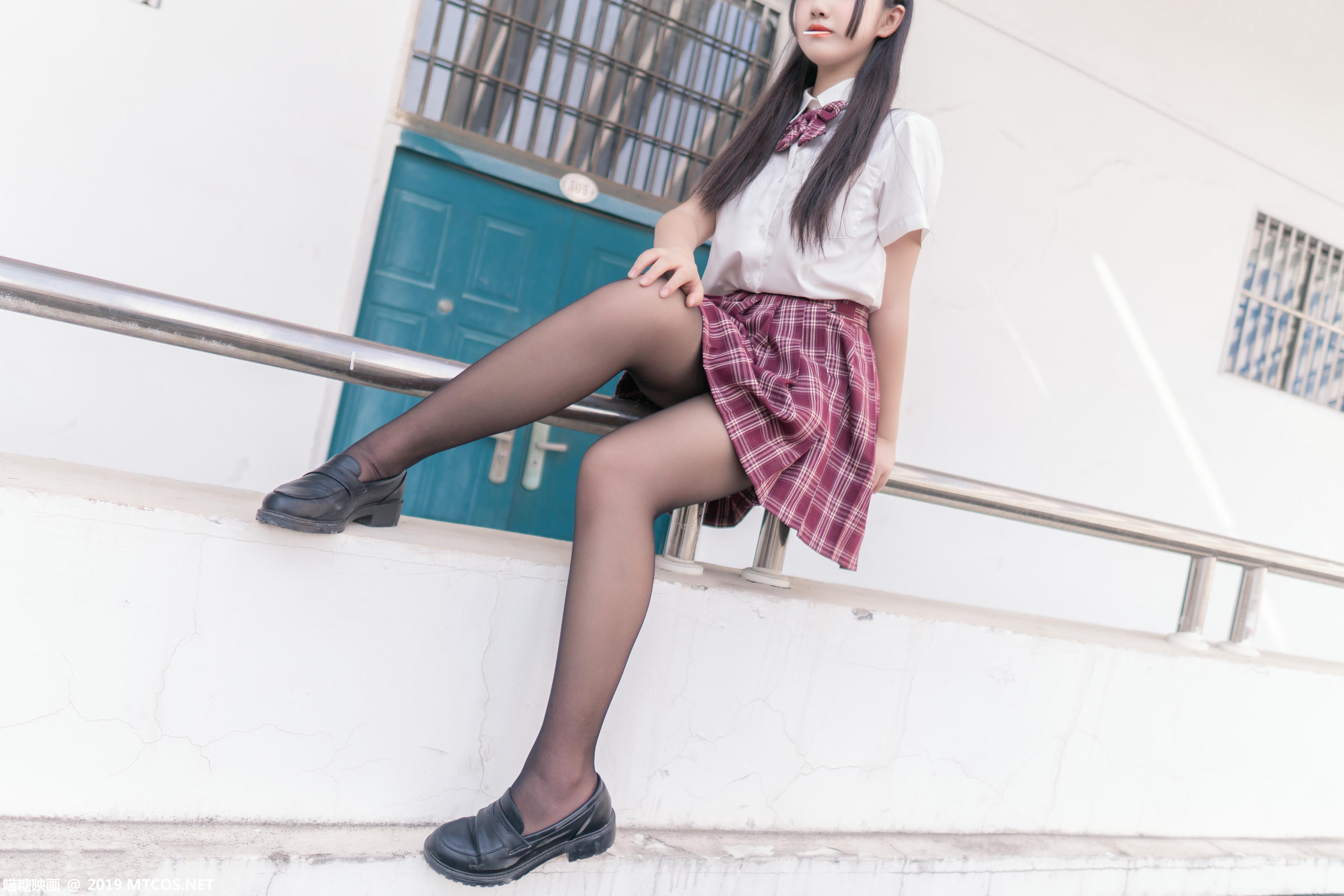 [喵糖映画] VOL.023 制服学妹[44P／368MB]_第2集