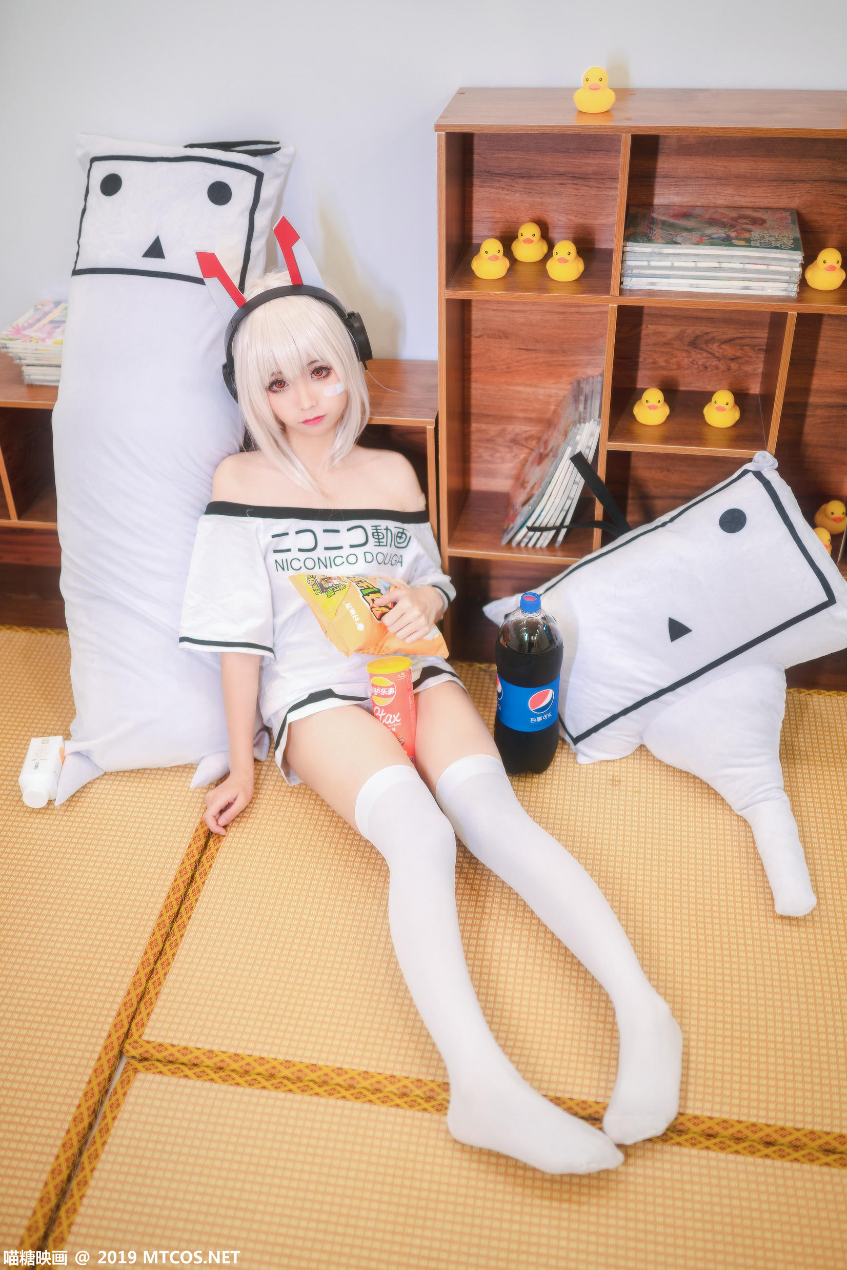 [喵糖映画] VOL.024 蠢沫沫 凌波宅T[41P／623MB]_第1集