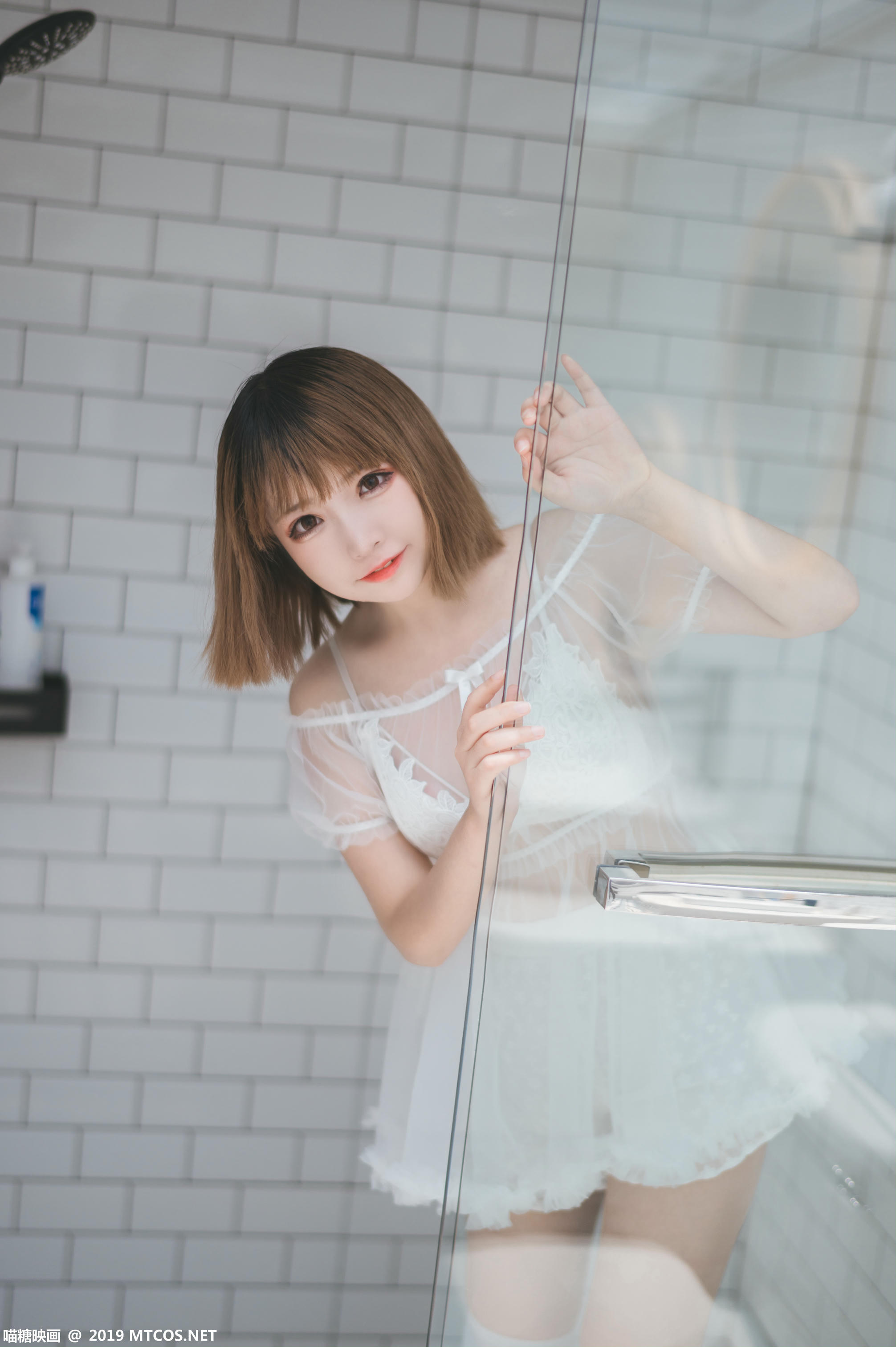 [喵糖映画] VOL.025 纯情白裙[42P／356MB]_第2集