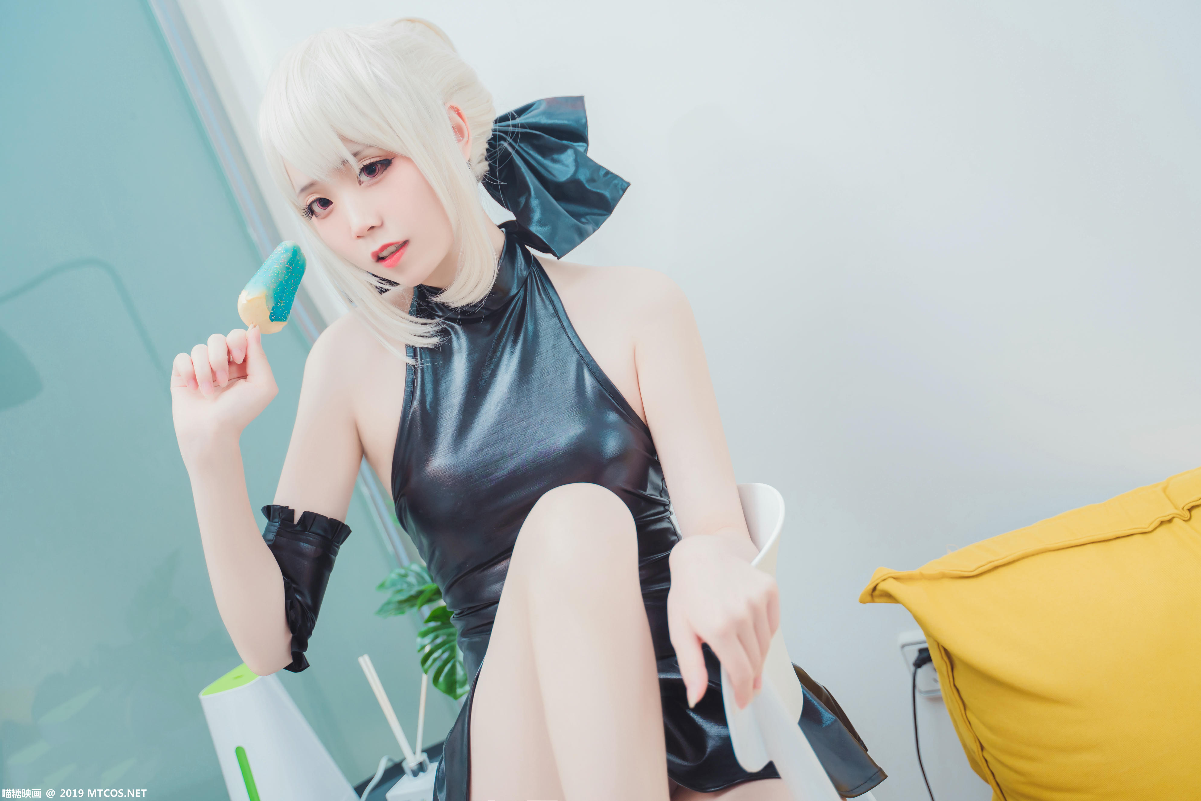 [喵糖映画] VOL.026 泳装saber[40P／771MB]_第1集