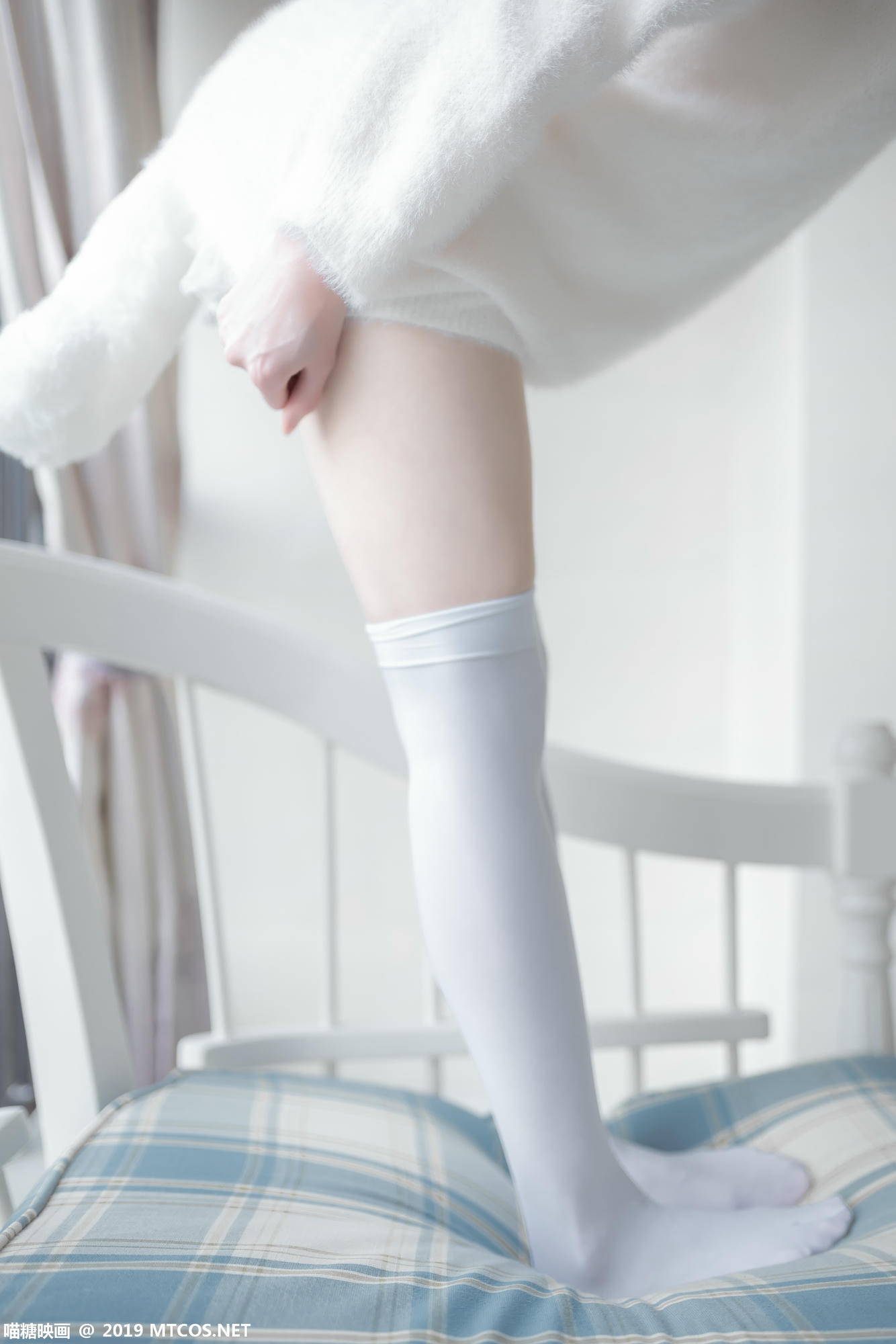 [喵糖映画] VOL.027 Kitaro_绮太郎 白喵女友[41P／189MB]_第2集