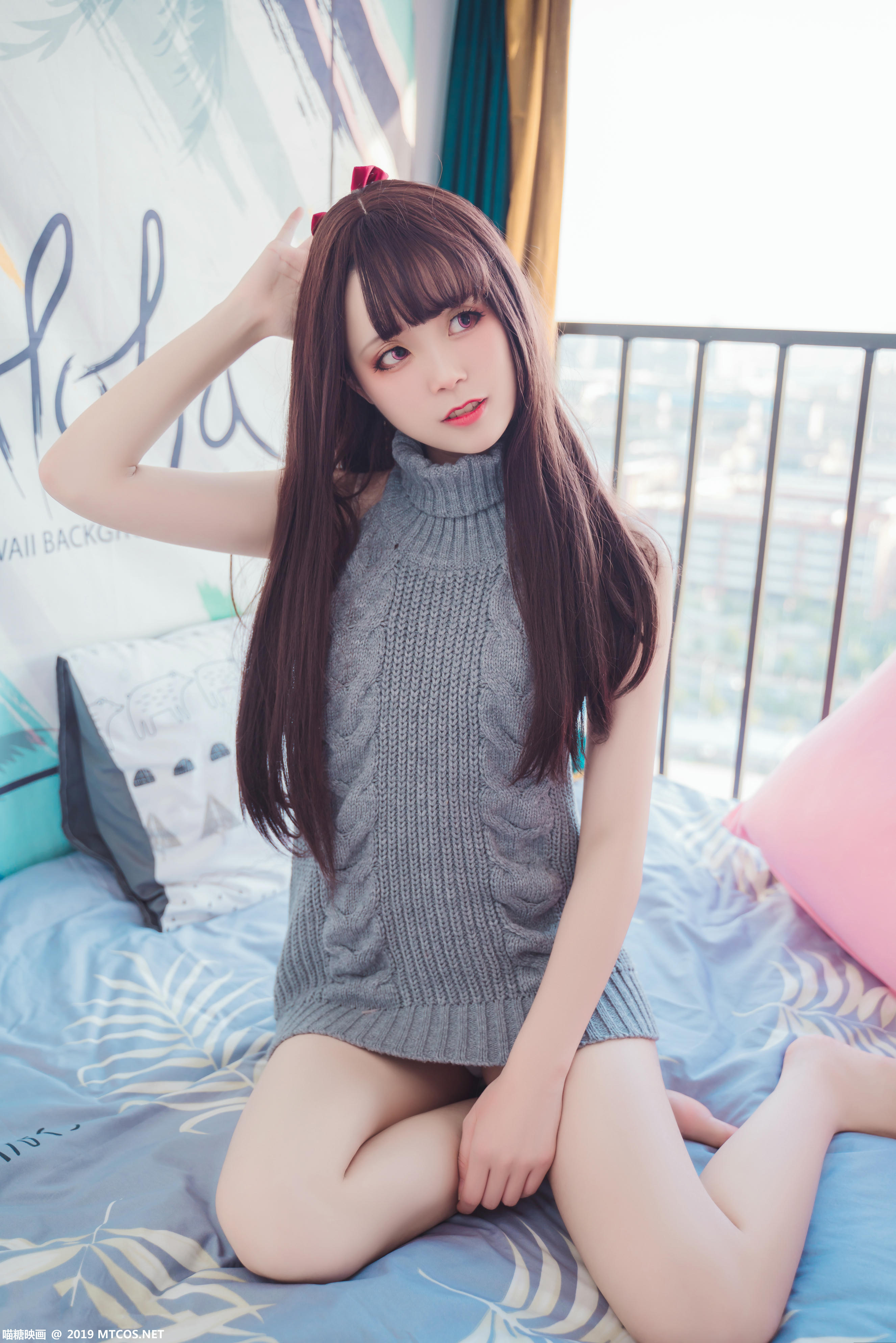 [喵糖映画] VOL.030 露背毛衣[39P／737MB]_第1集