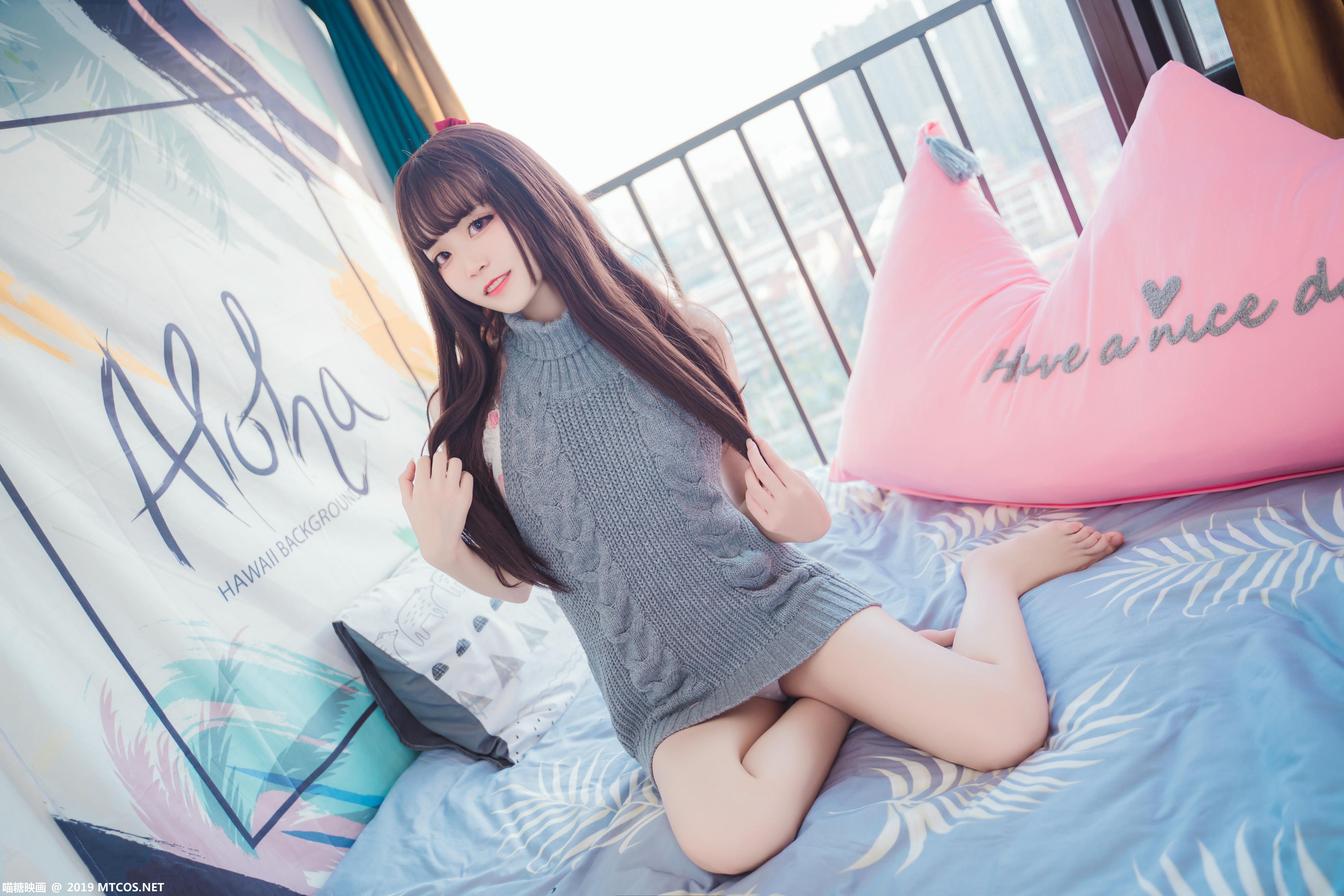 [喵糖映画] VOL.030 露背毛衣[39P／737MB]_第1集