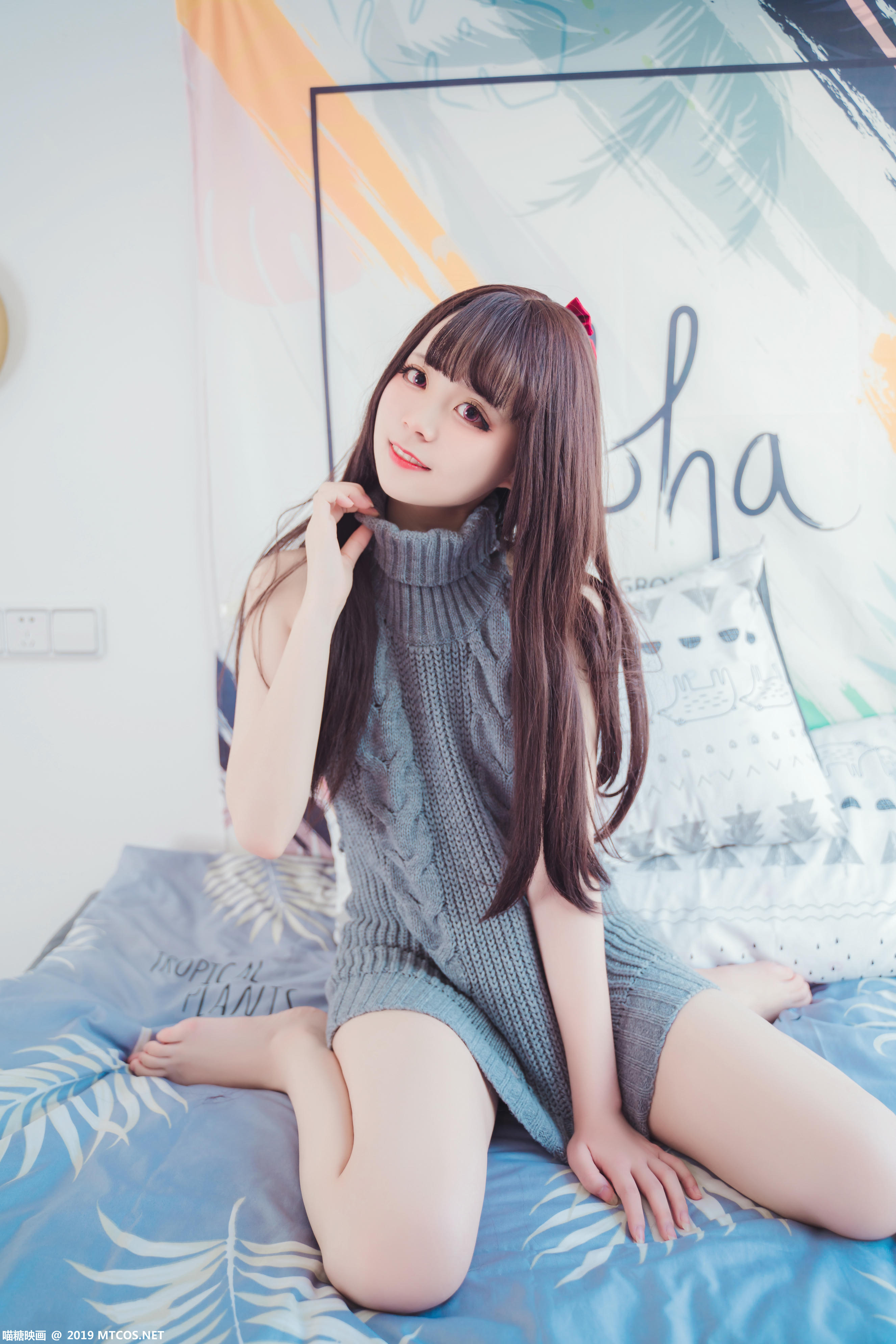 [喵糖映画] VOL.030 露背毛衣[39P／737MB]_第2集