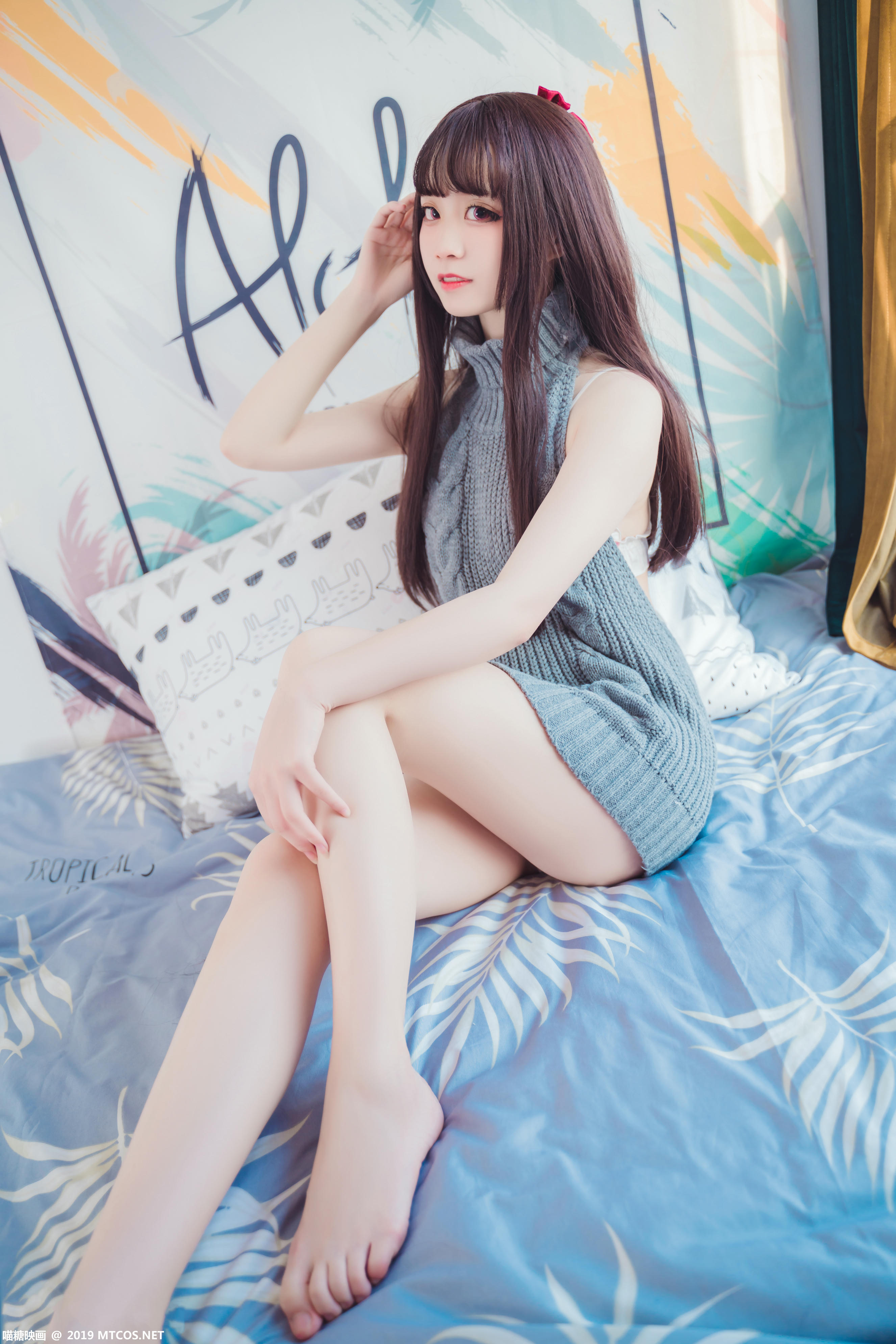 [喵糖映画] VOL.030 露背毛衣[39P／737MB]_第2集