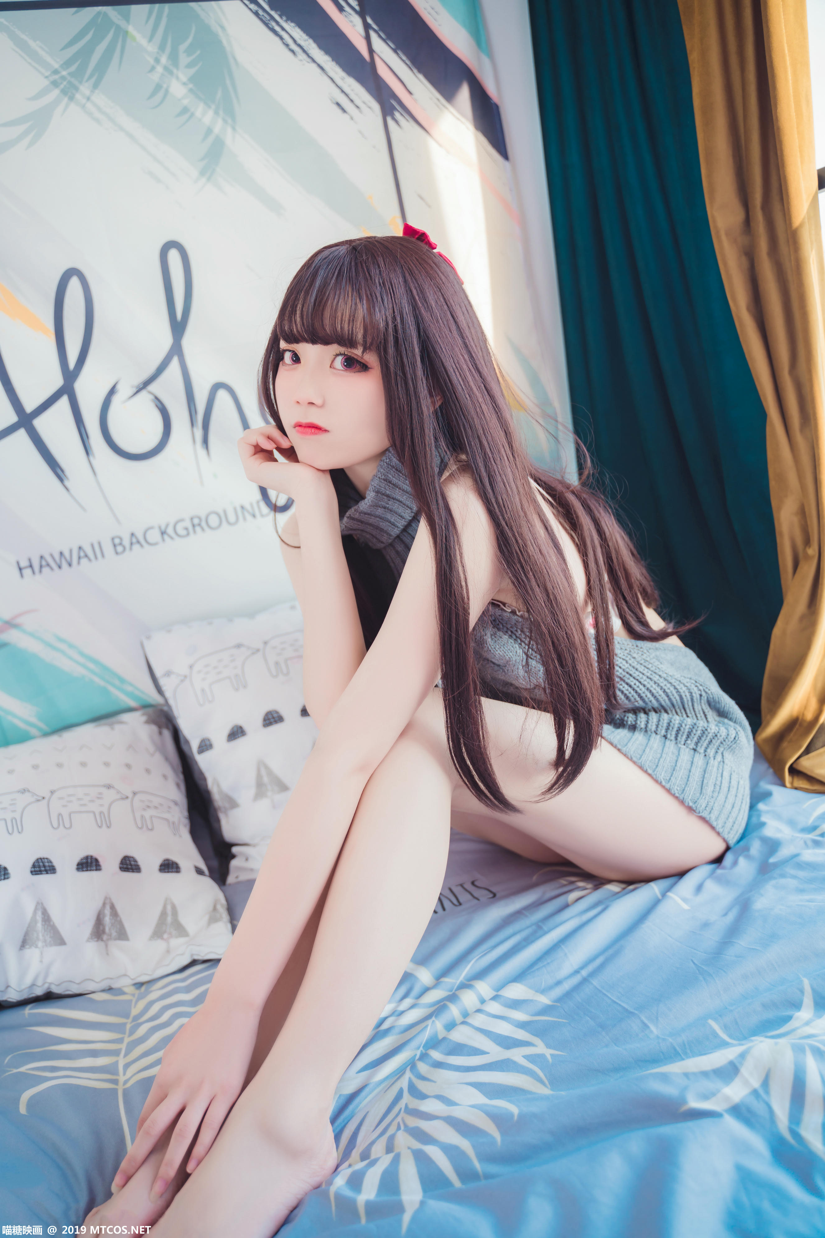 [喵糖映画] VOL.030 露背毛衣[39P／737MB]_第1集