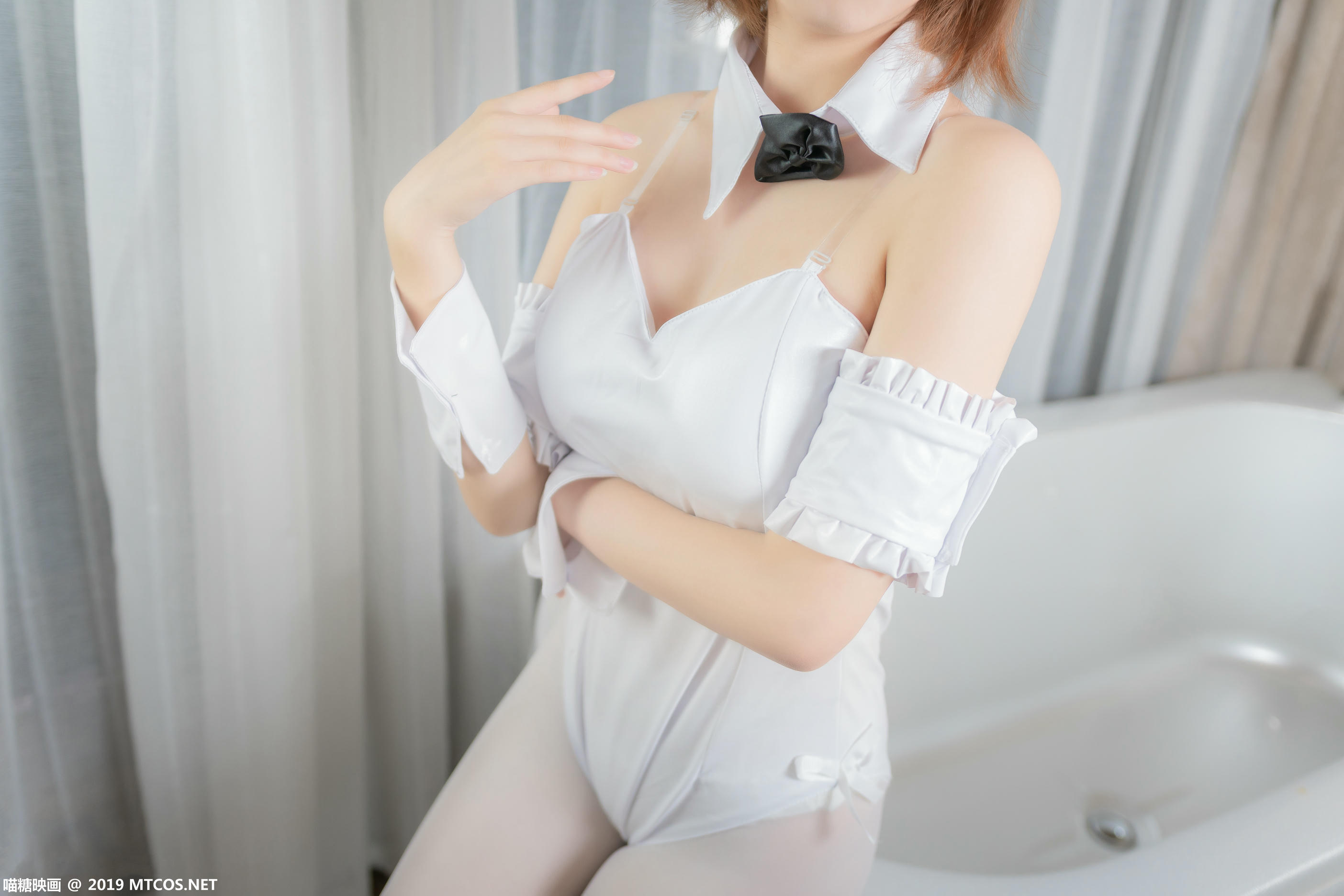 [喵糖映画] VOL.041 白色兔女郎[42P／326MB]_第2集