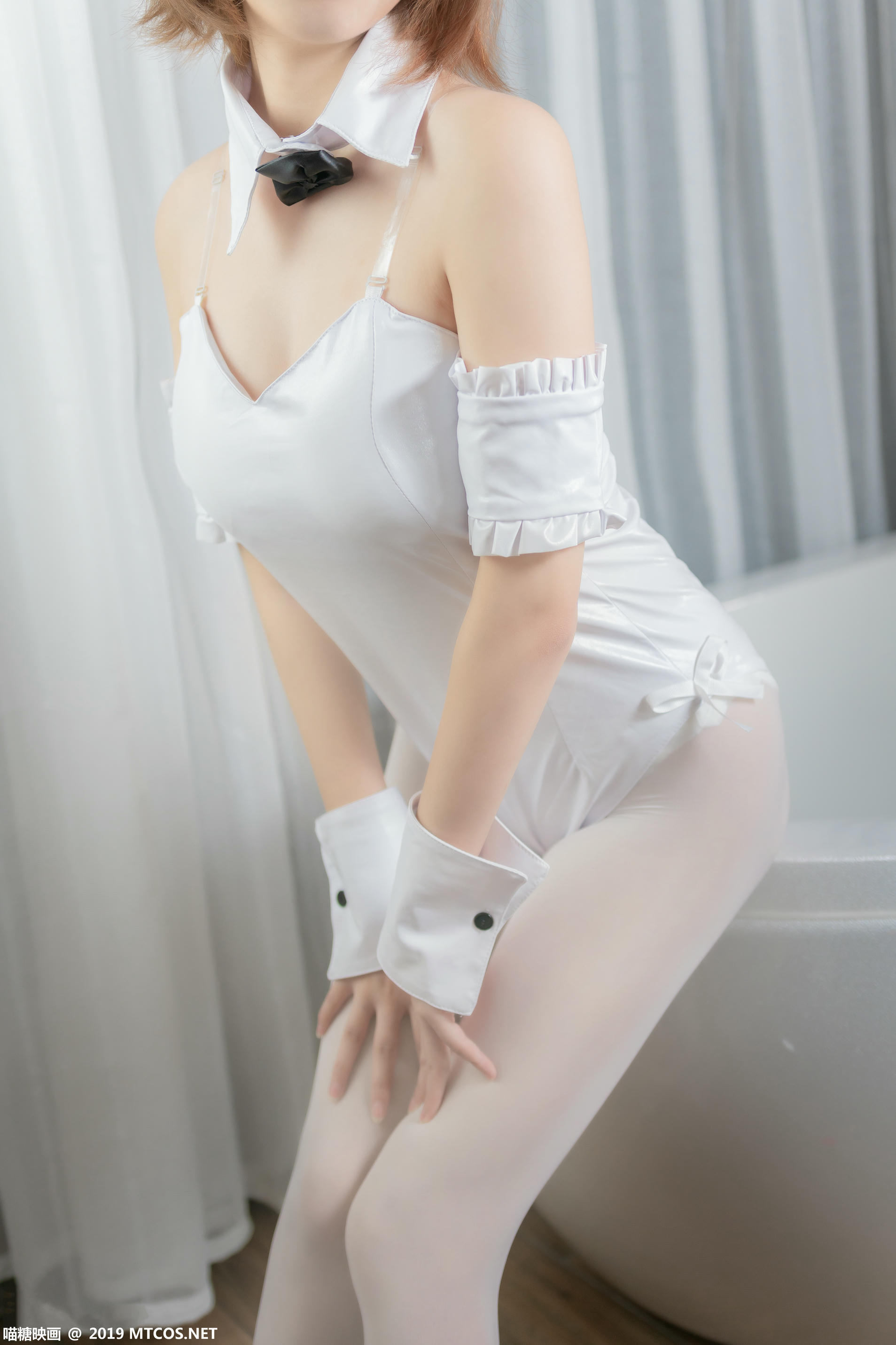 [喵糖映画] VOL.041 白色兔女郎[42P／326MB]_第2集