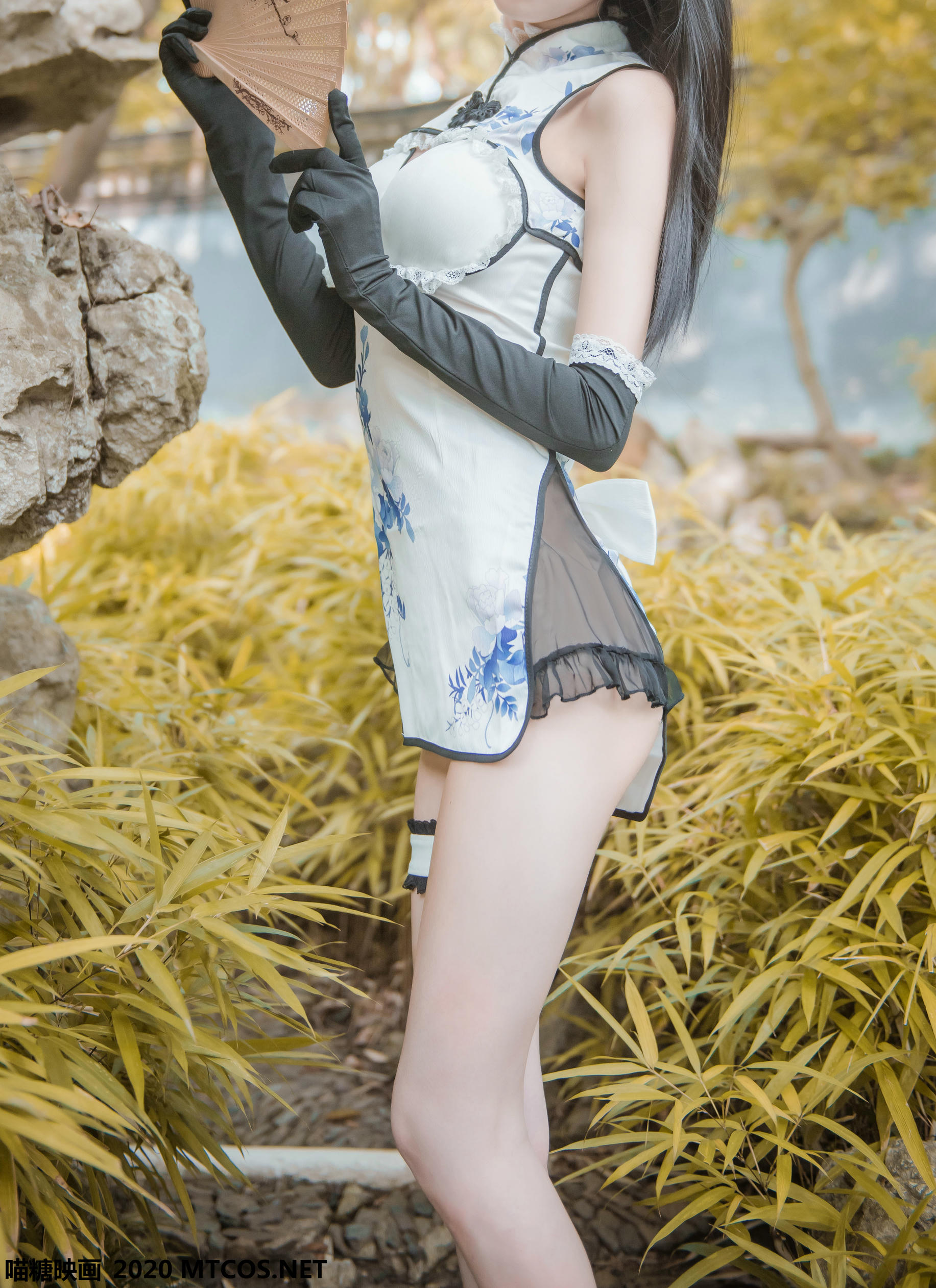 [喵糖映画] HML.012 瓶儿旗袍[25P／285M]_第2集