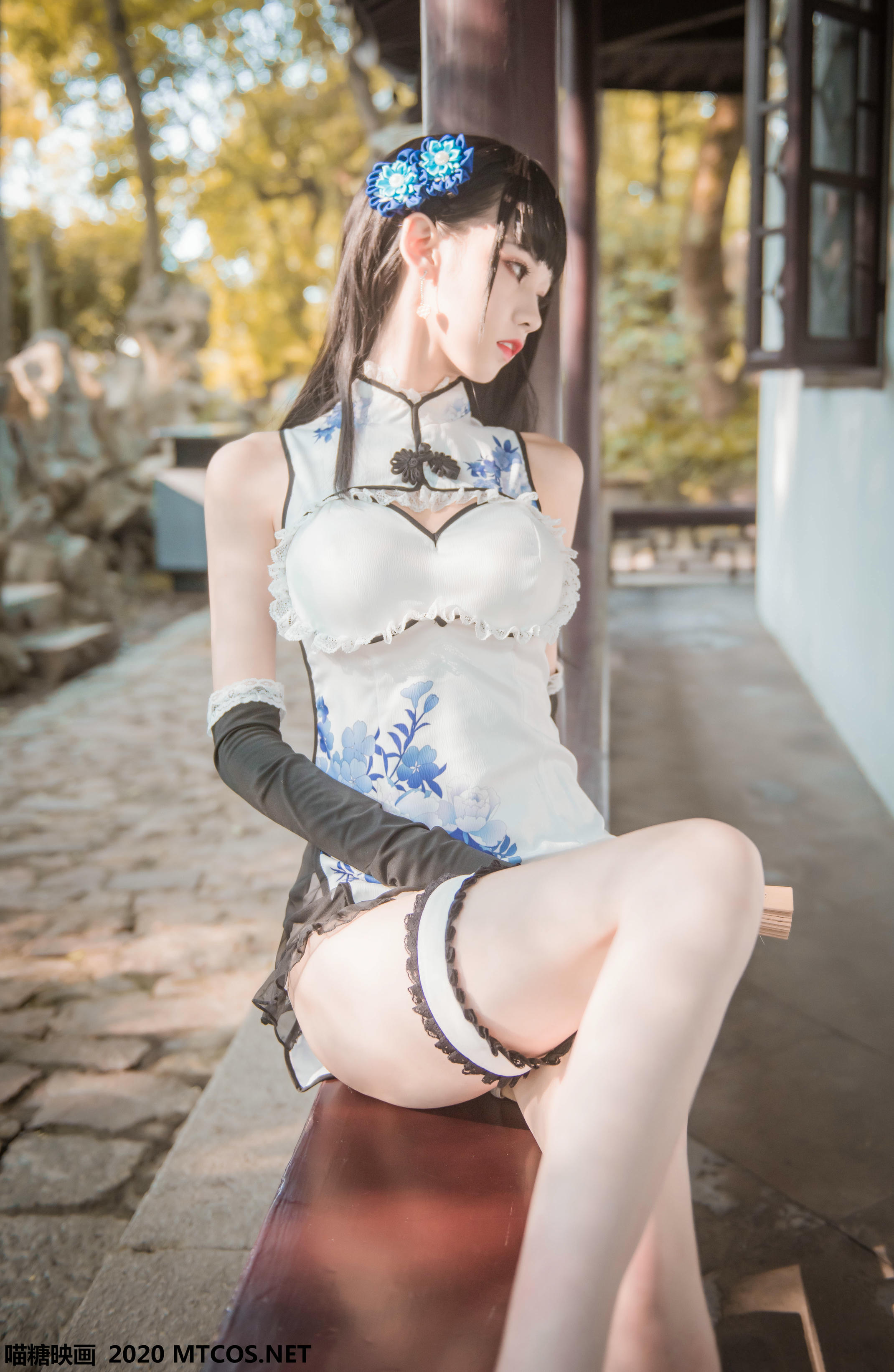 [喵糖映画] HML.012 瓶儿旗袍[25P／285M]_第2集