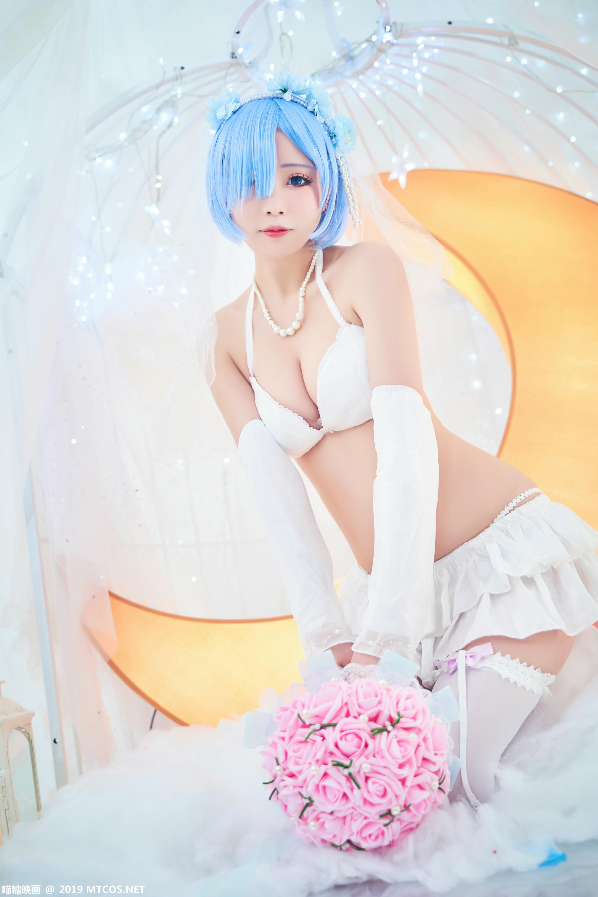 [喵糖映画] VOL.043 墨玉／M 是雷姆呀[41P／516MB]_第1集