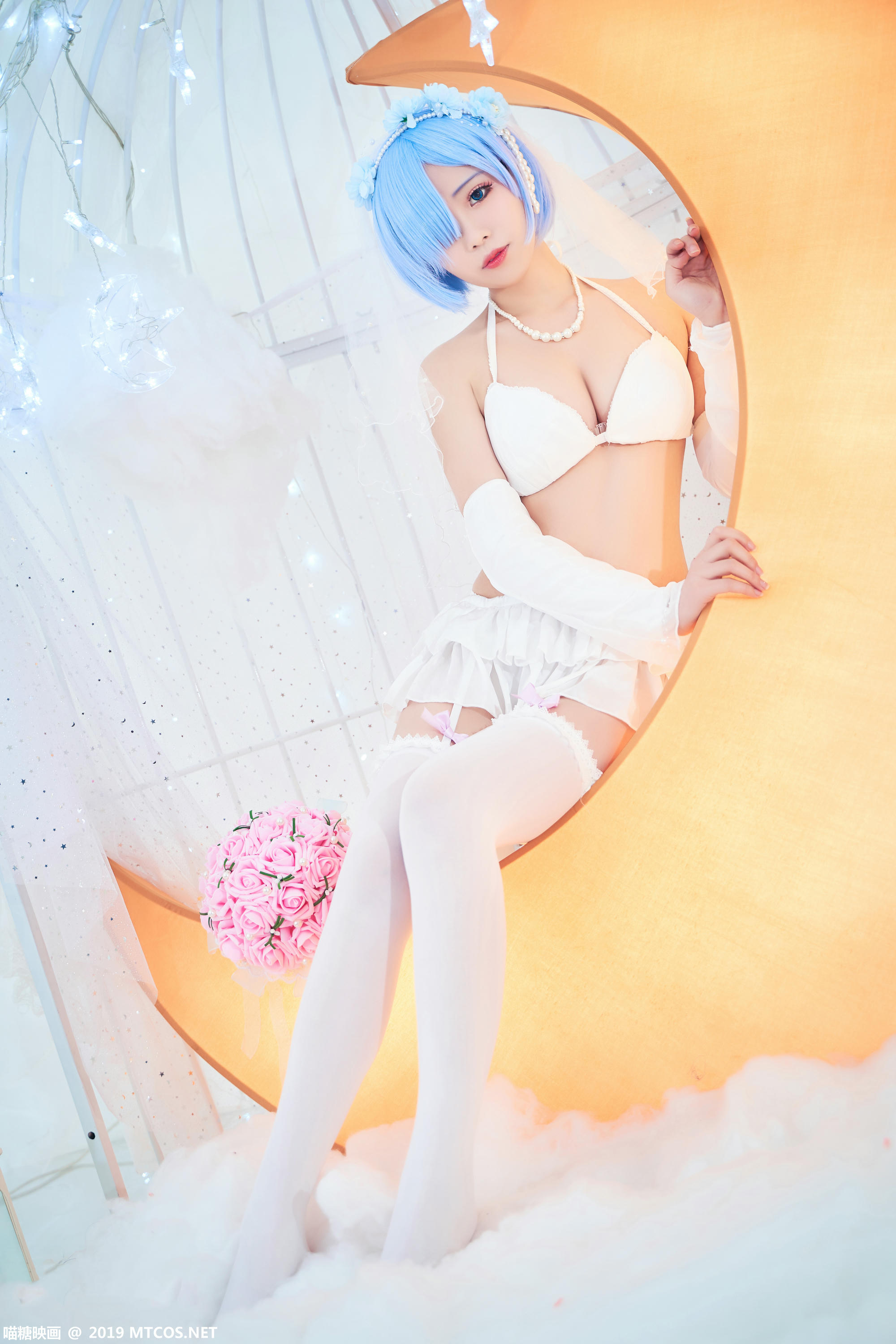 [喵糖映画] VOL.043 墨玉／M 是雷姆呀[41P／516MB]_第1集