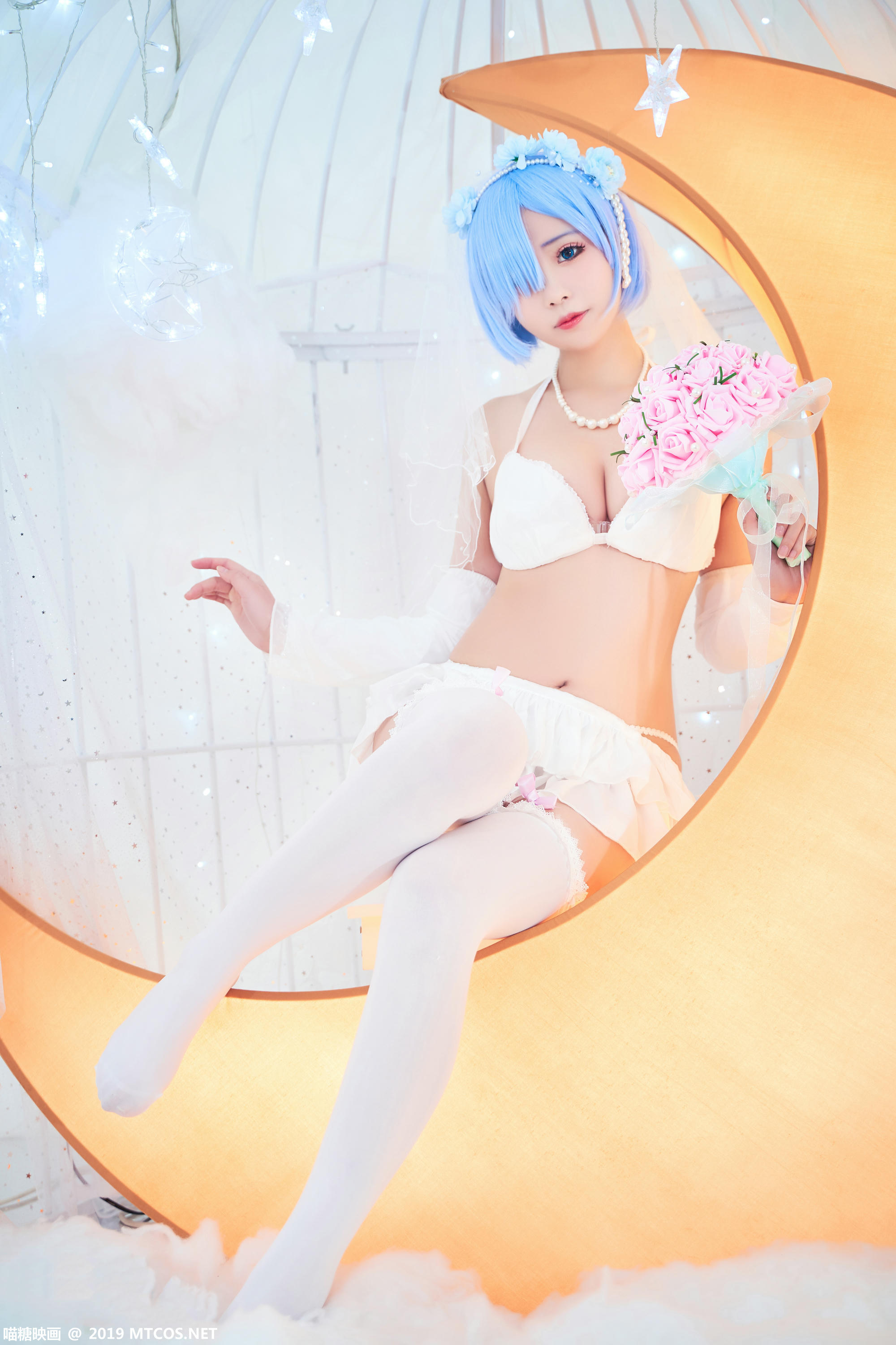 [喵糖映画] VOL.043 墨玉／M 是雷姆呀[41P／516MB]_第1集