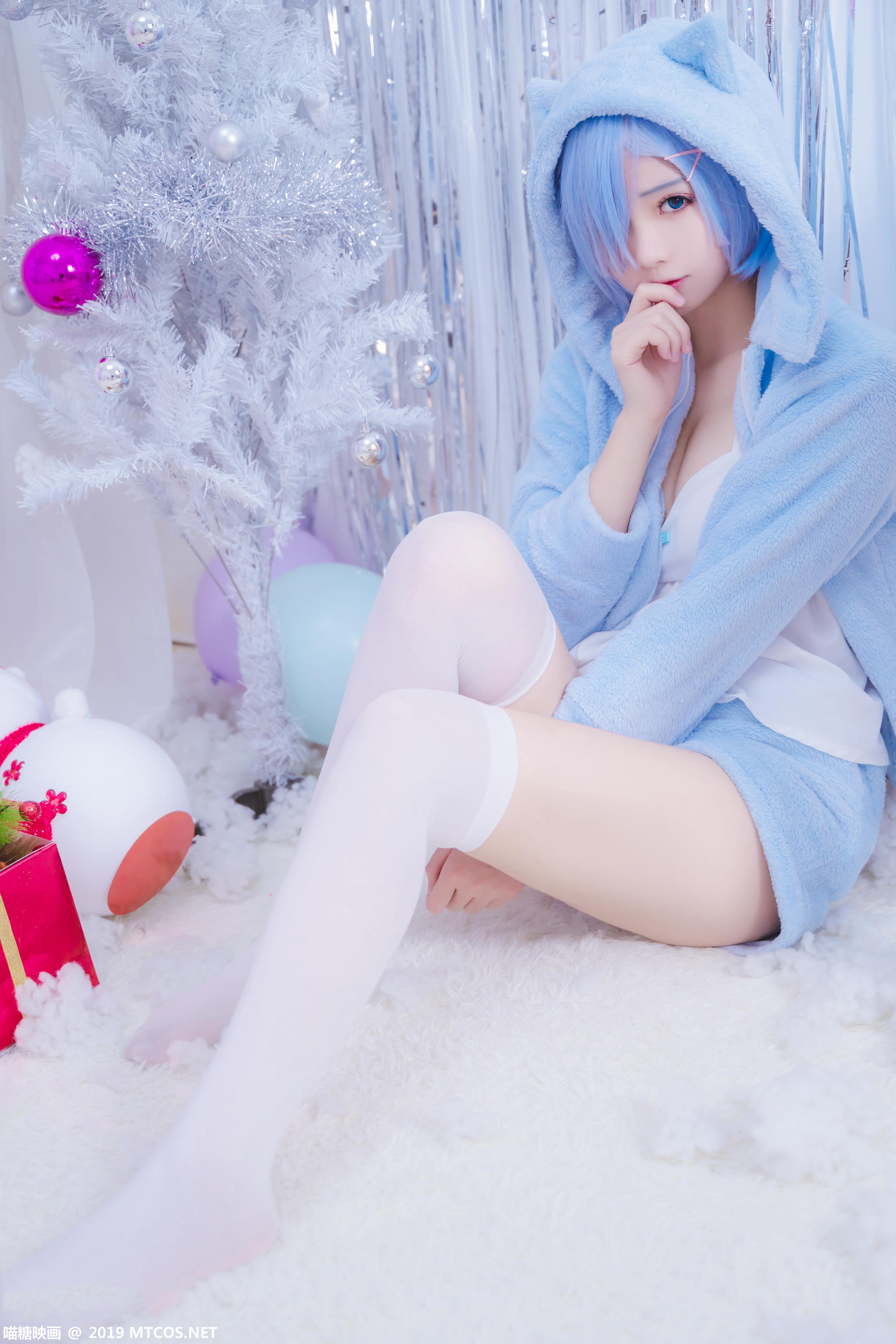 [喵糖映画] VOL.043 墨玉／M 是雷姆呀[41P／516MB]_第1集