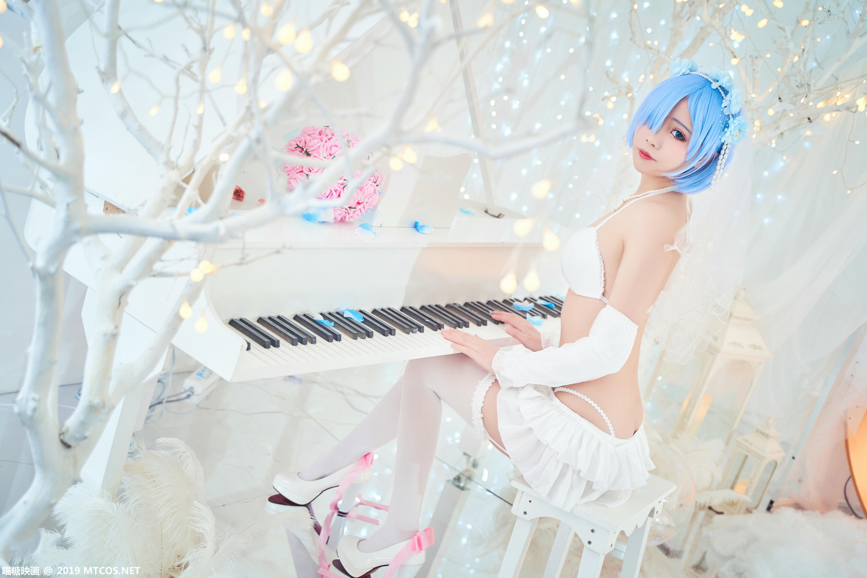 [喵糖映画] VOL.043 墨玉／M 是雷姆呀[41P／516MB]_第2集