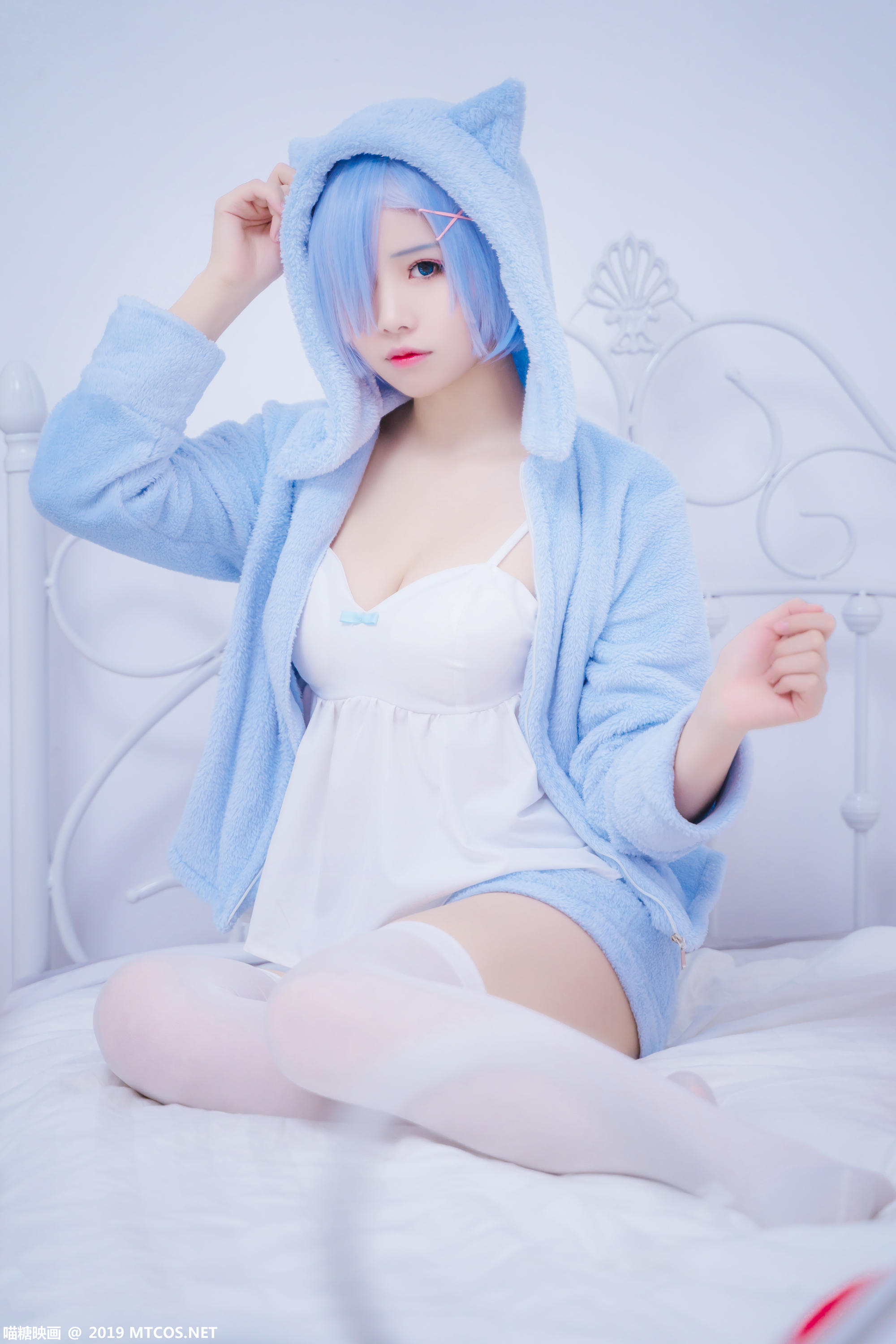 [喵糖映画] VOL.043 墨玉／M 是雷姆呀[41P／516MB]_第2集