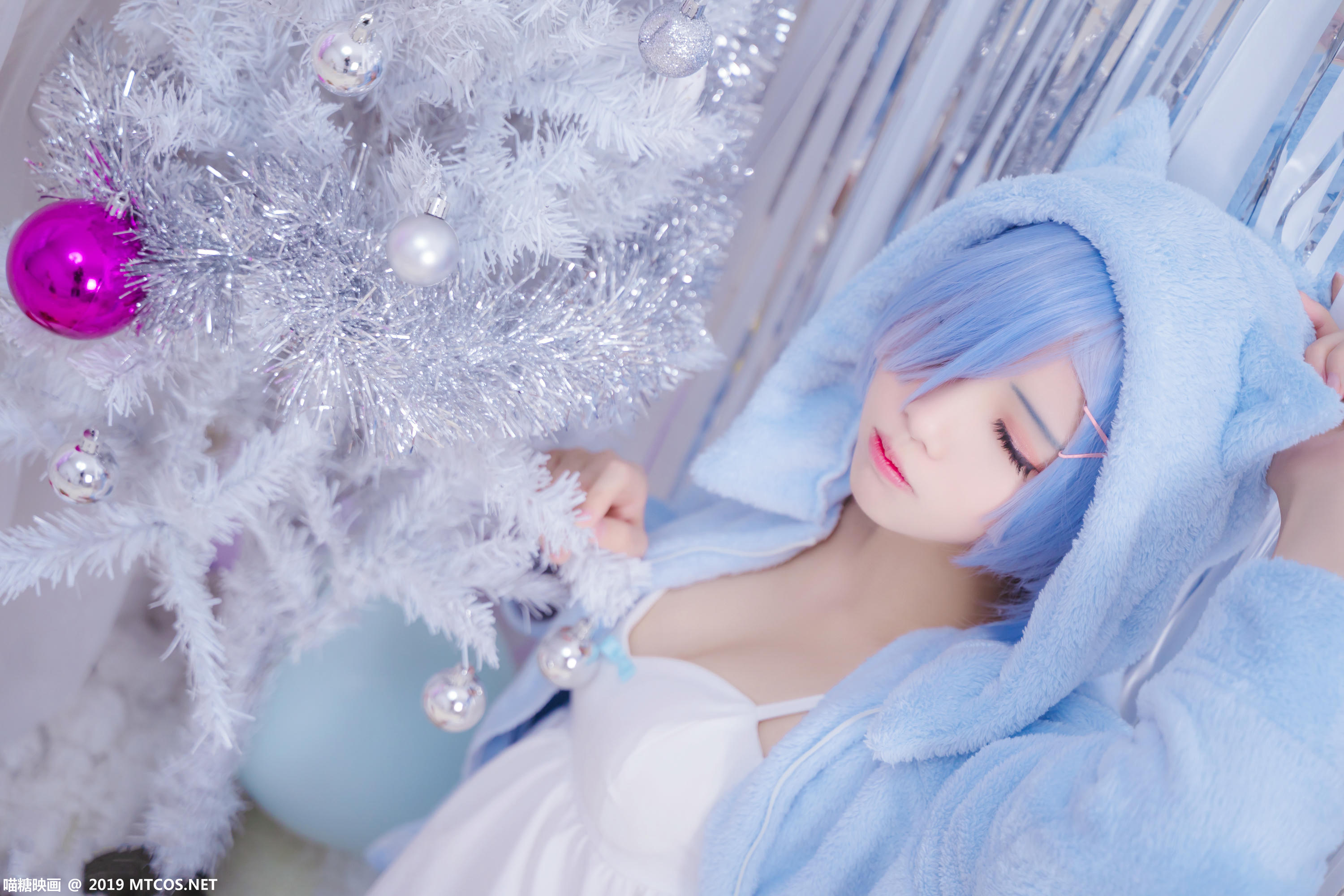 [喵糖映画] VOL.043 墨玉／M 是雷姆呀[41P／516MB]_第2集