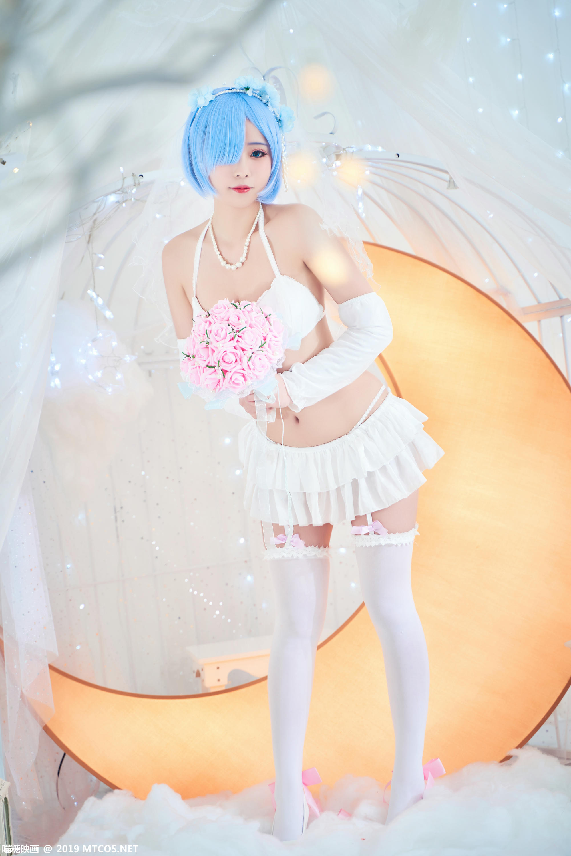 [喵糖映画] VOL.043 墨玉／M 是雷姆呀[41P／516MB]_第1集