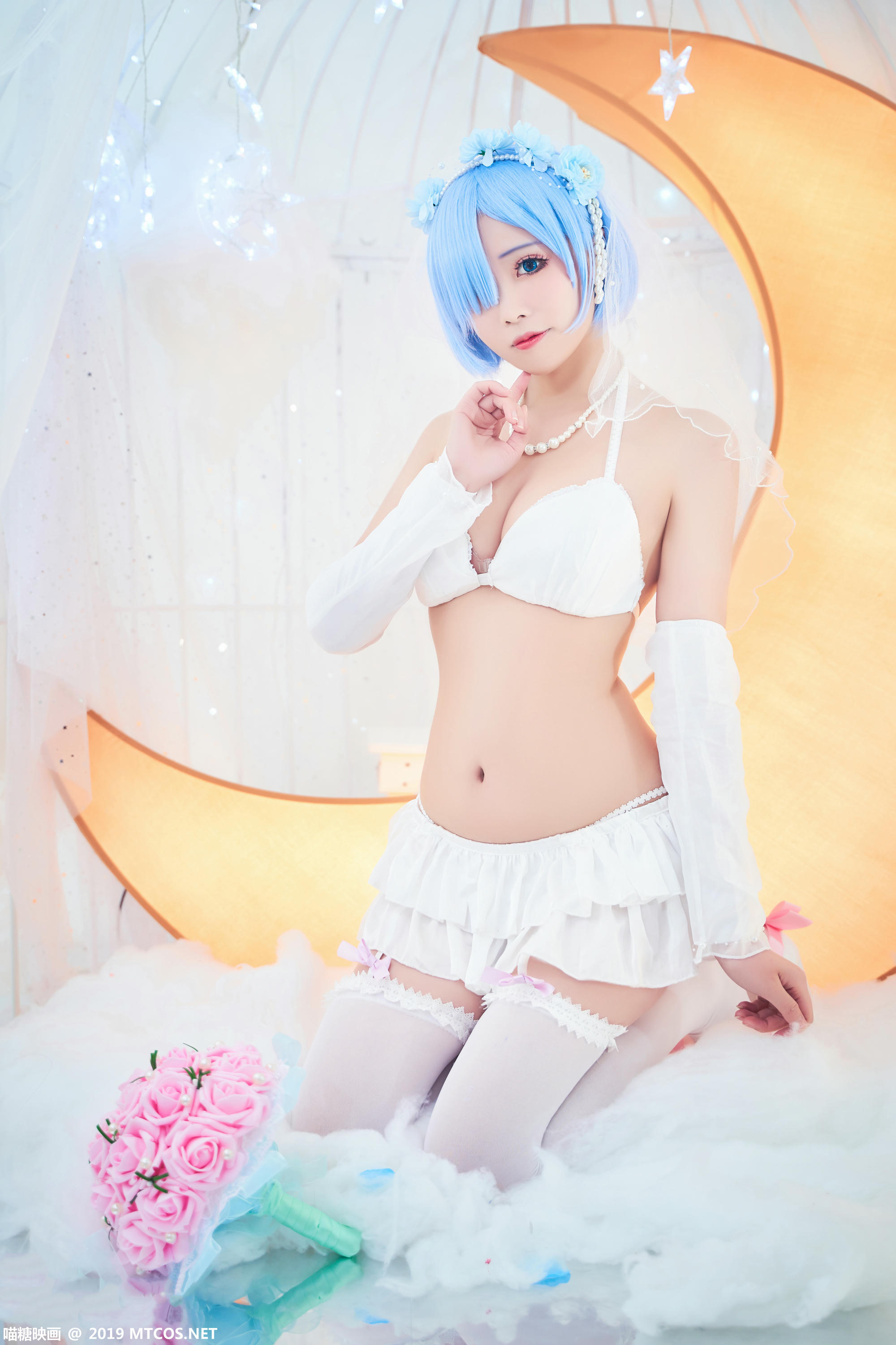 [喵糖映画] VOL.043 墨玉／M 是雷姆呀[41P／516MB]_第1集