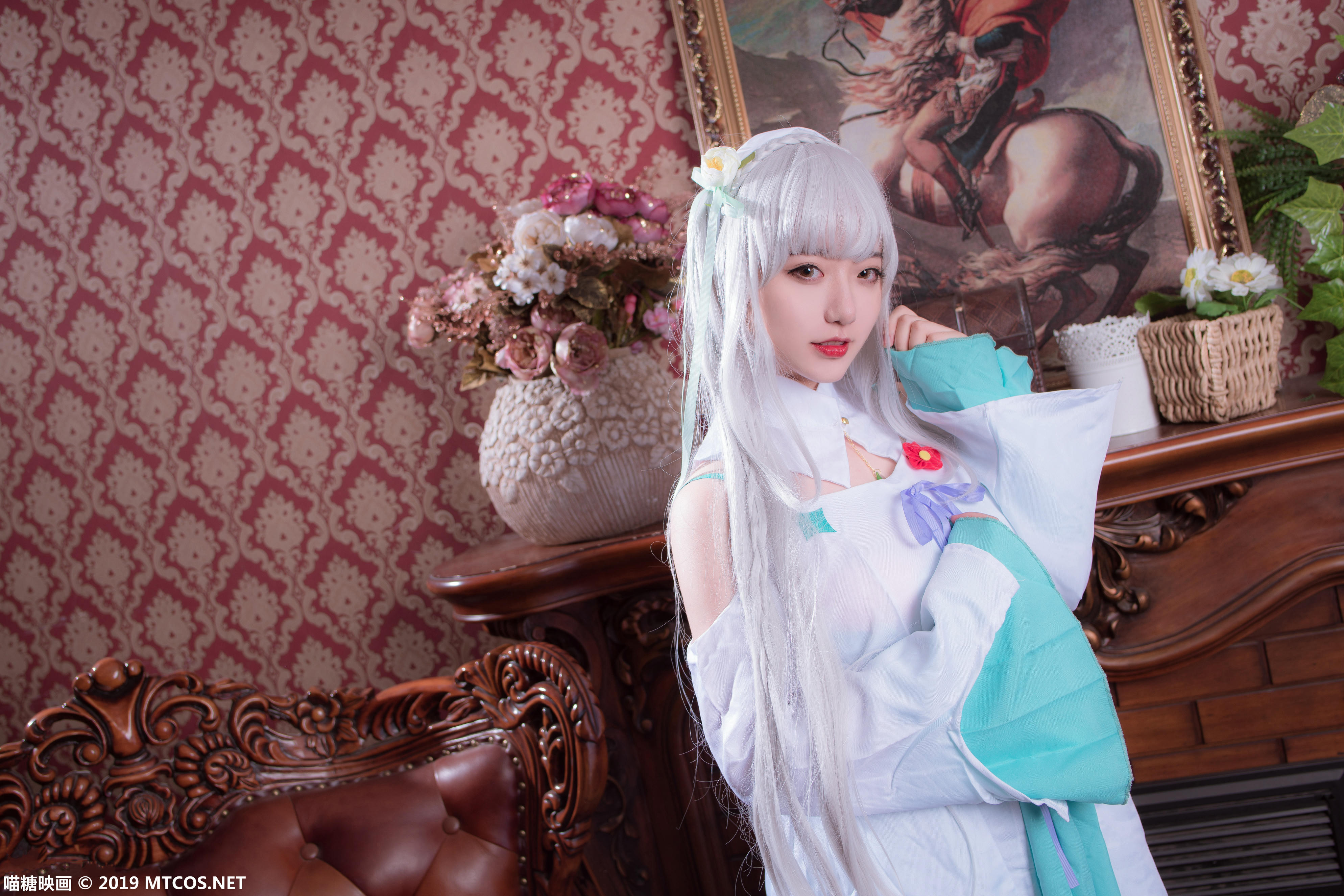 [喵糖映画] VOL.052 艾米莉亚的日常[45P／1.16GB]_第2集