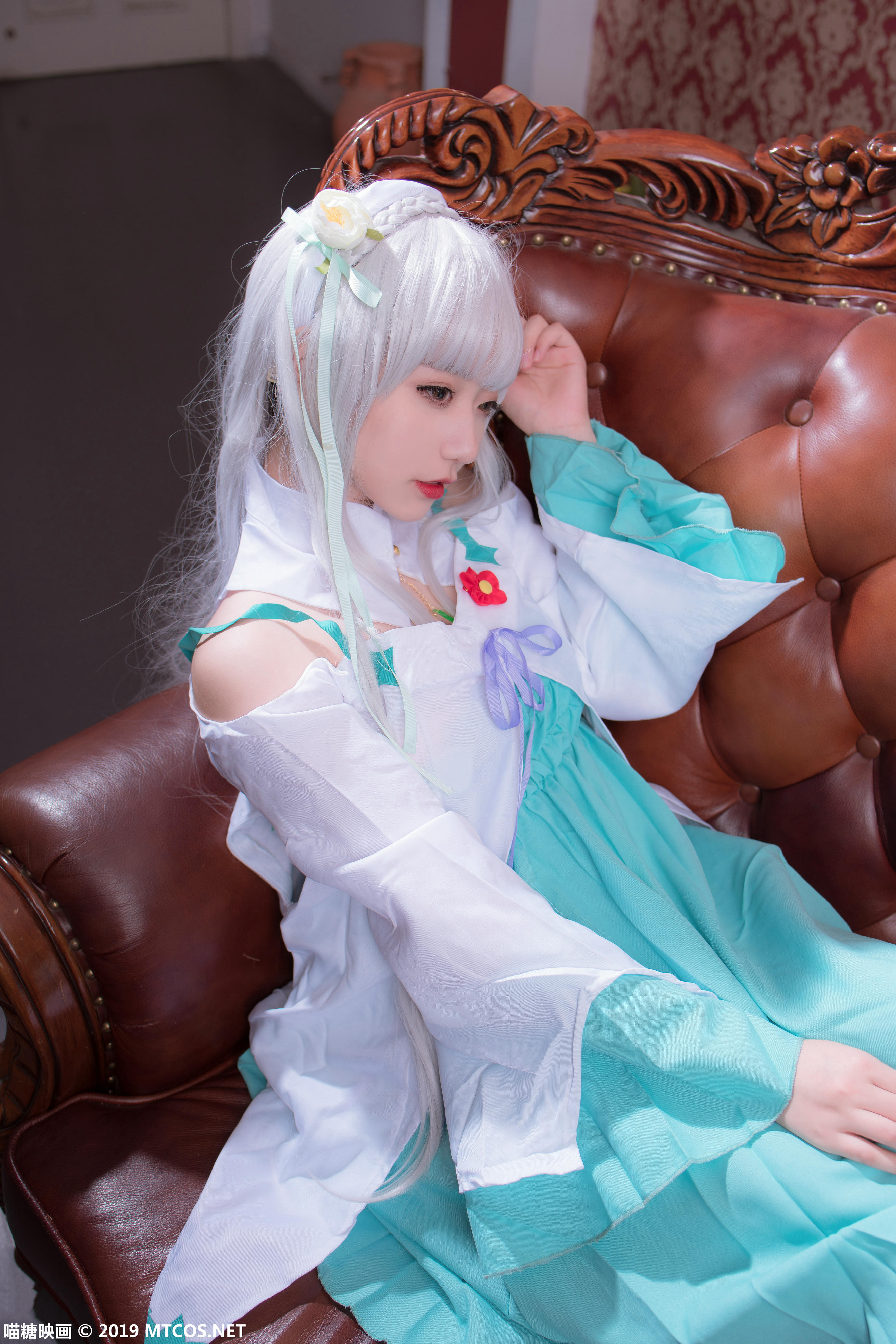 [喵糖映画] VOL.052 艾米莉亚的日常[45P／1.16GB]_第2集