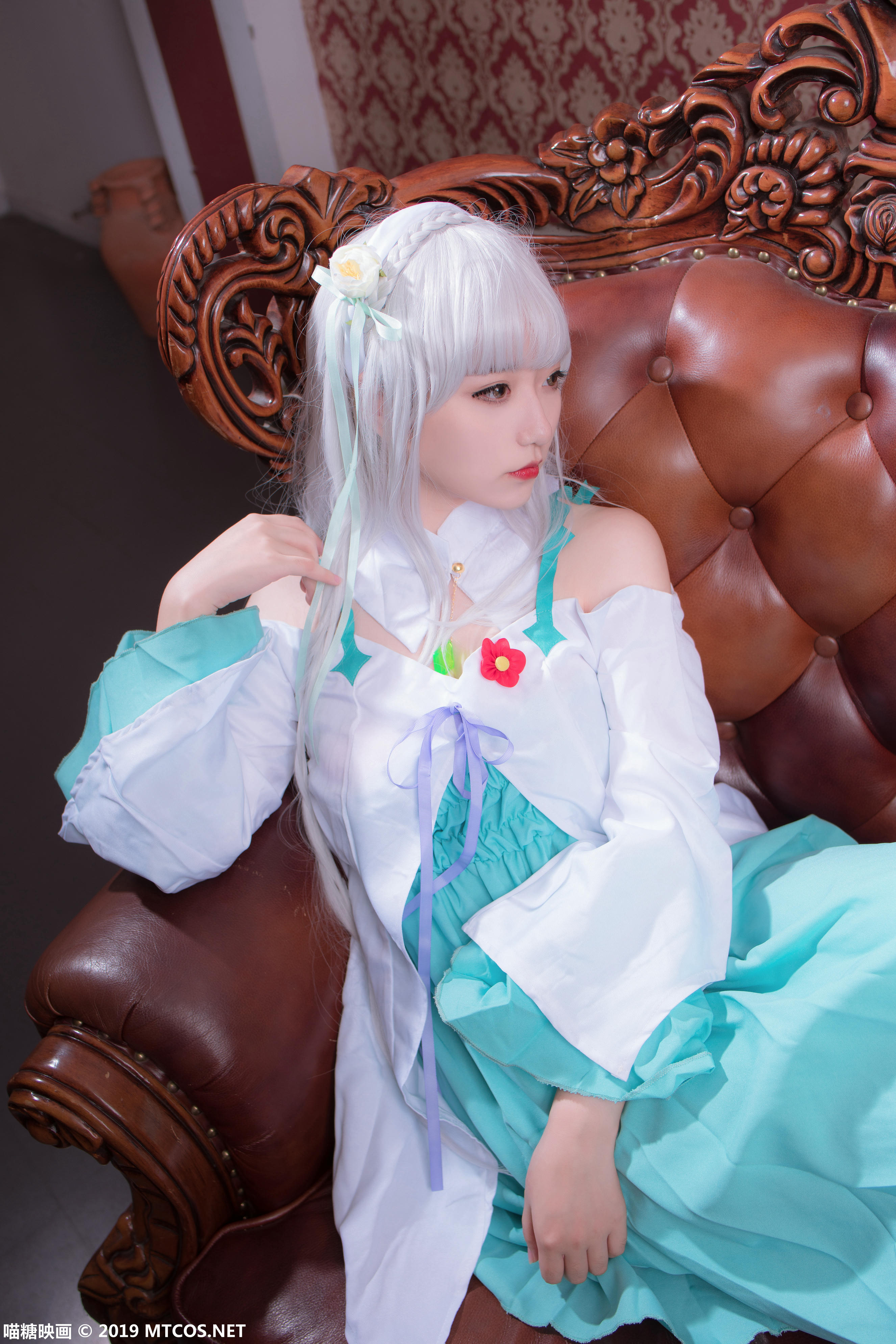 [喵糖映画] VOL.052 艾米莉亚的日常[45P／1.16GB]_第2集