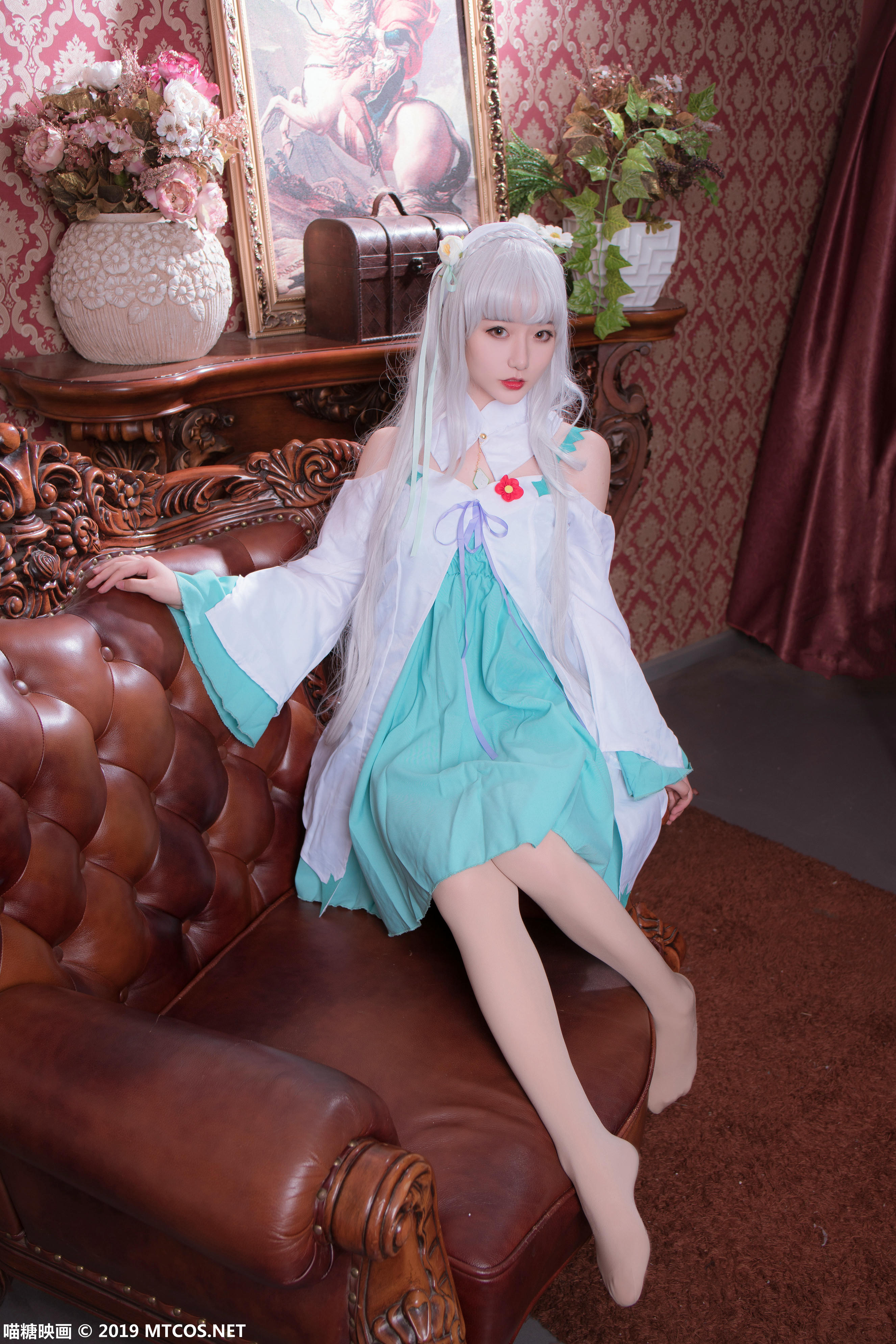 [喵糖映画] VOL.052 艾米莉亚的日常[45P／1.16GB]_第3集