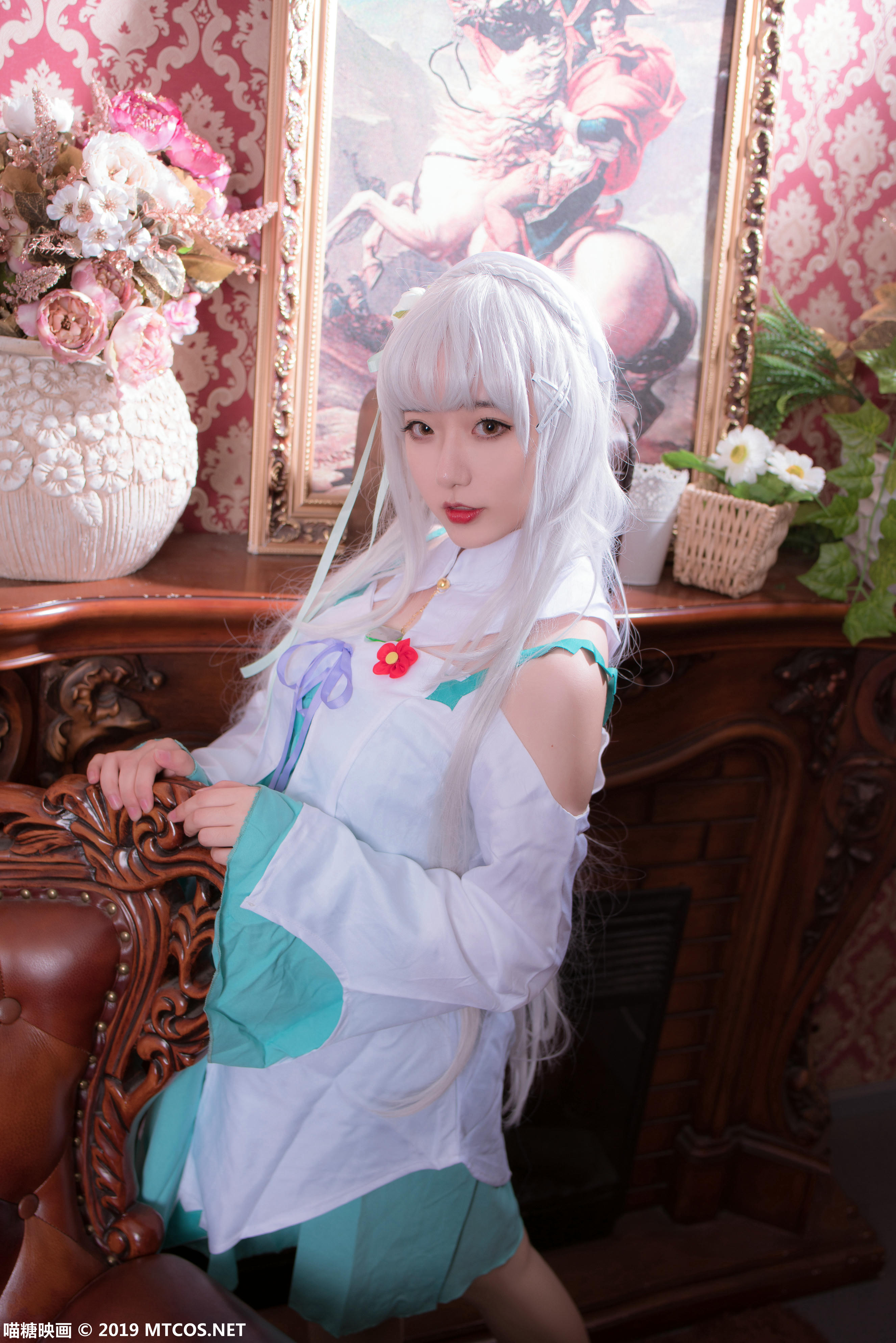 [喵糖映画] VOL.052 艾米莉亚的日常[45P／1.16GB]_第3集