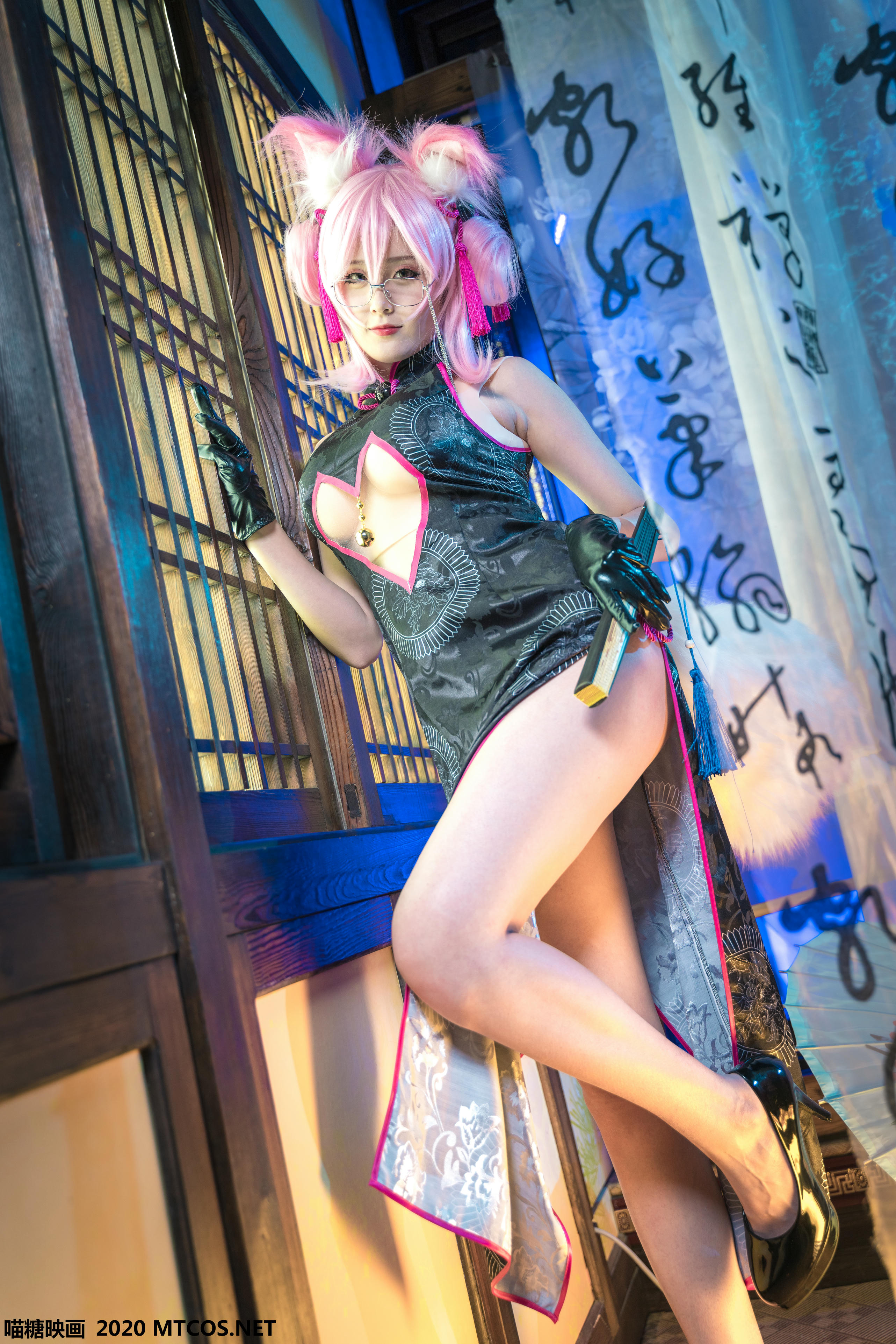 [喵糖映画] HML.013 小玉旗袍[44P／1.16G]_第1集