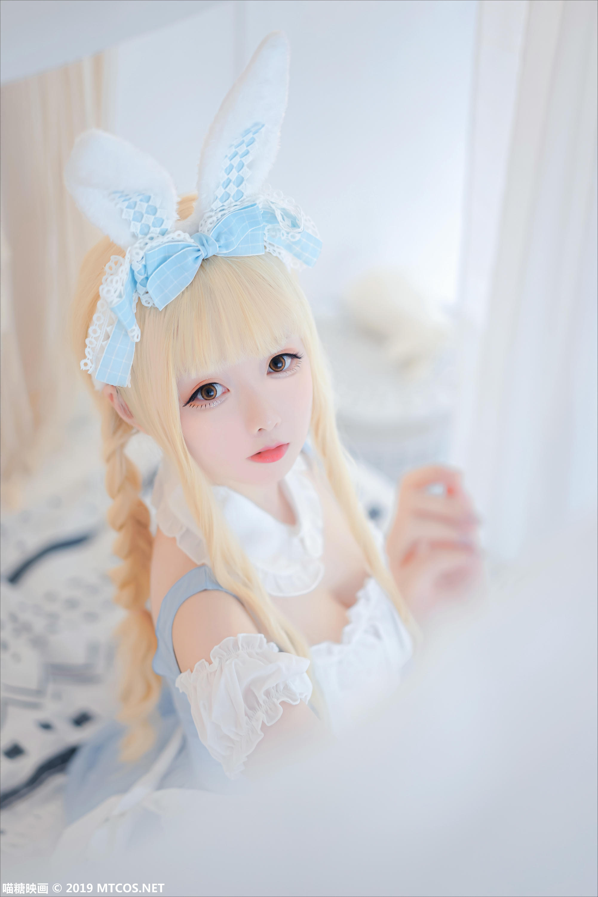 [喵糖映画] VOL.053 嶋葵 蓝色兔子[41P／331MB]_第2集