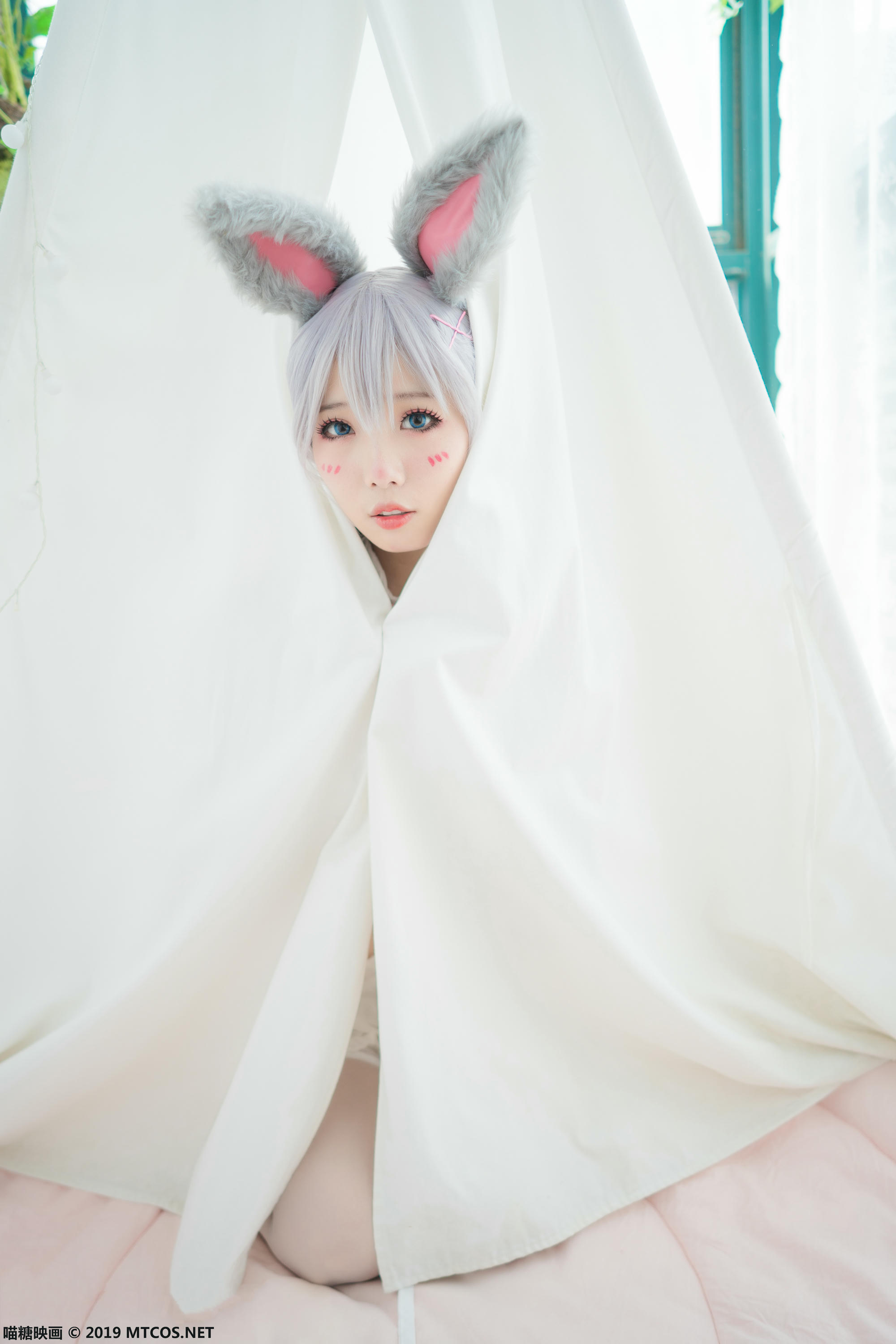 [喵糖映画] VOL.055 兔子美少女[44P／536MB]_第2集