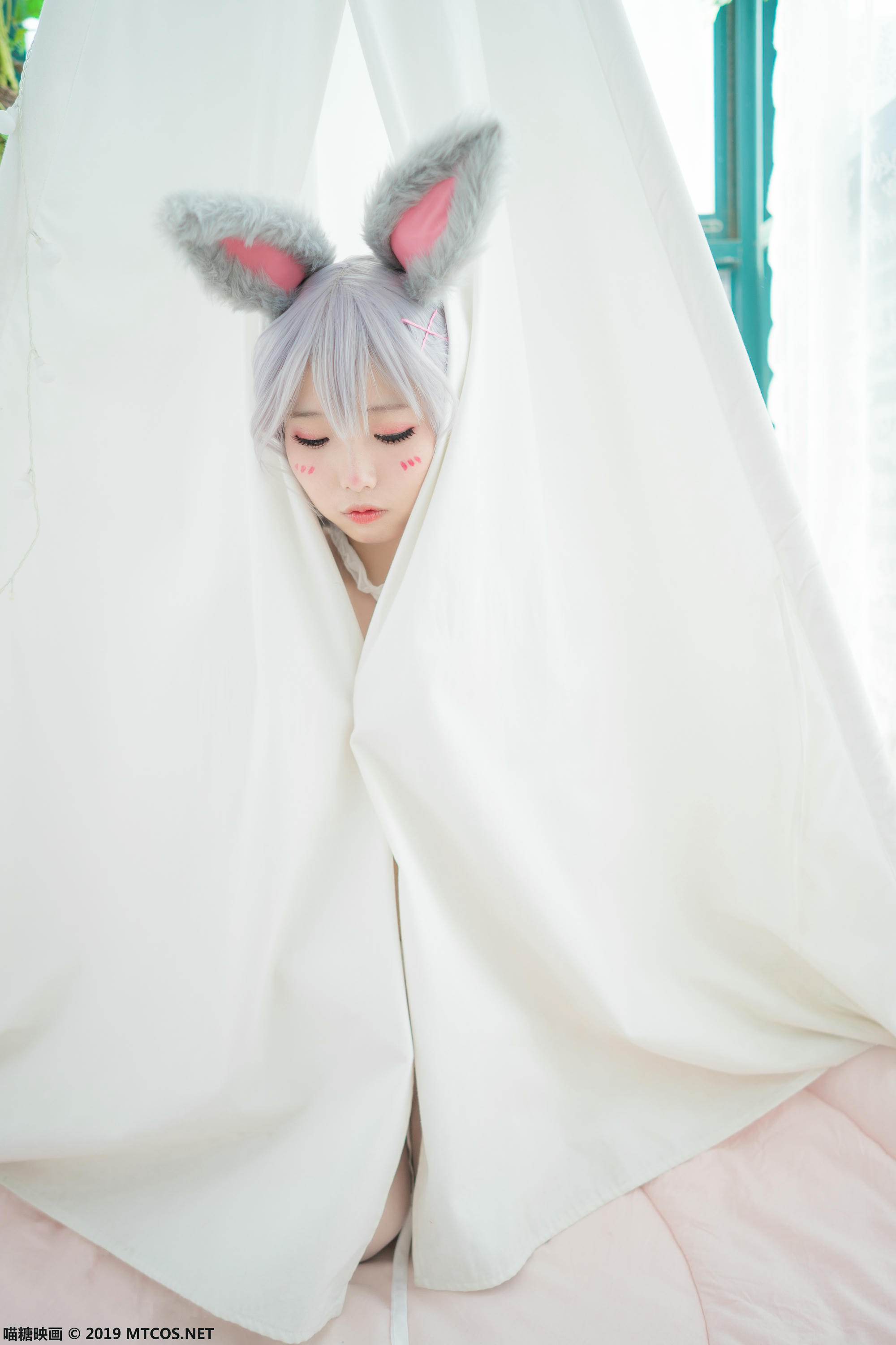 [喵糖映画] VOL.055 兔子美少女[44P／536MB]_第2集