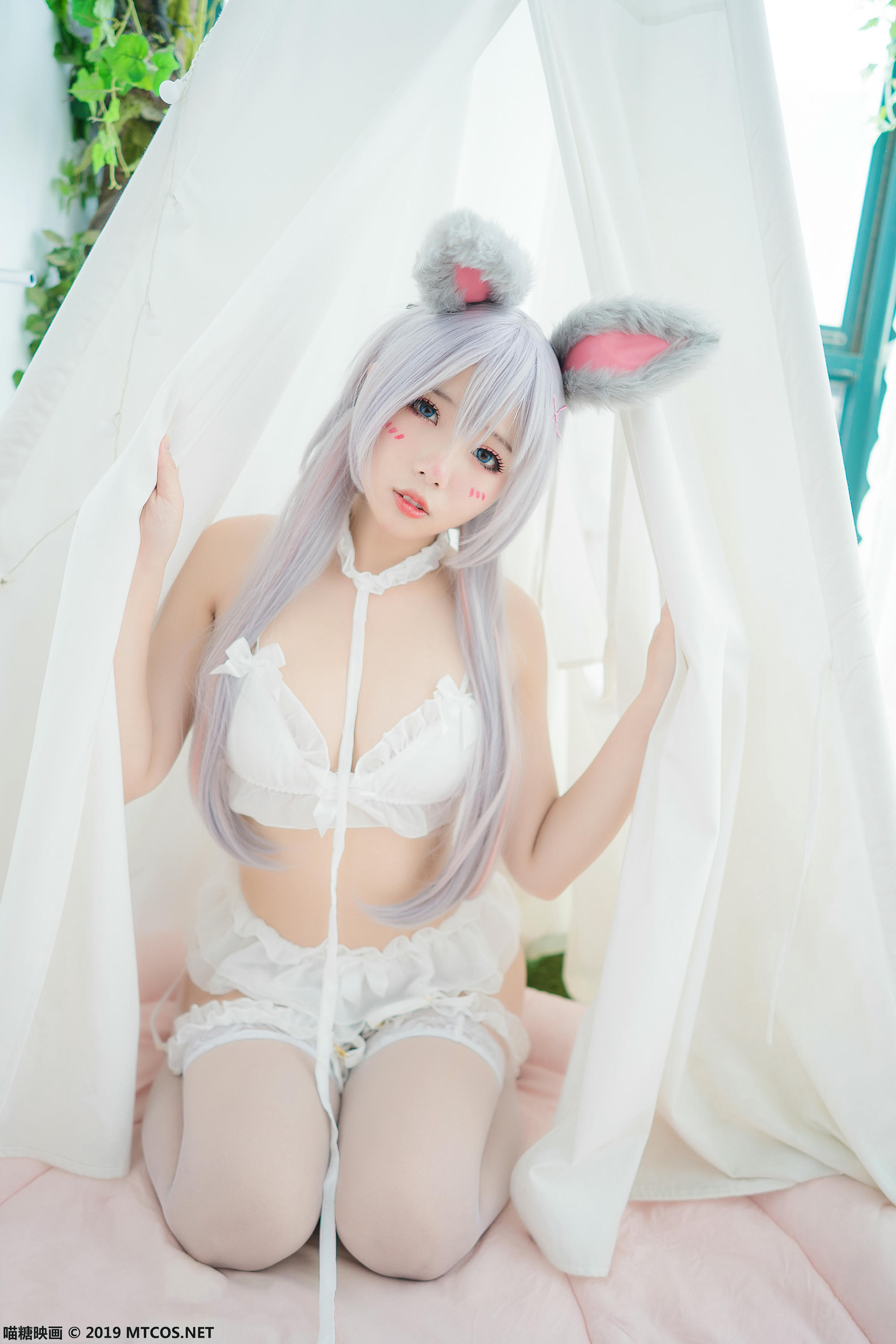 [喵糖映画] VOL.055 兔子美少女[44P／536MB]_第2集