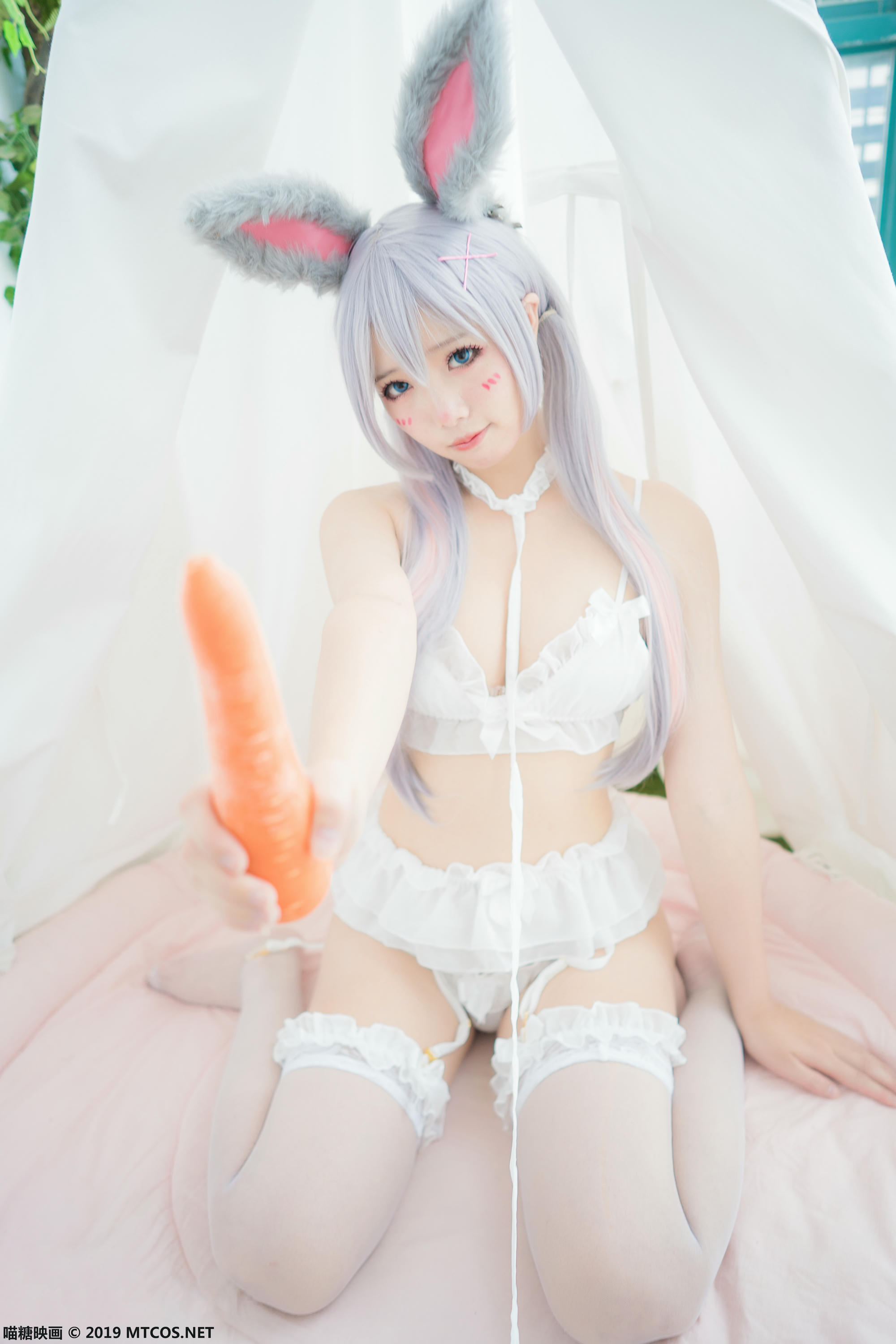 [喵糖映画] VOL.055 兔子美少女[44P／536MB]_第2集