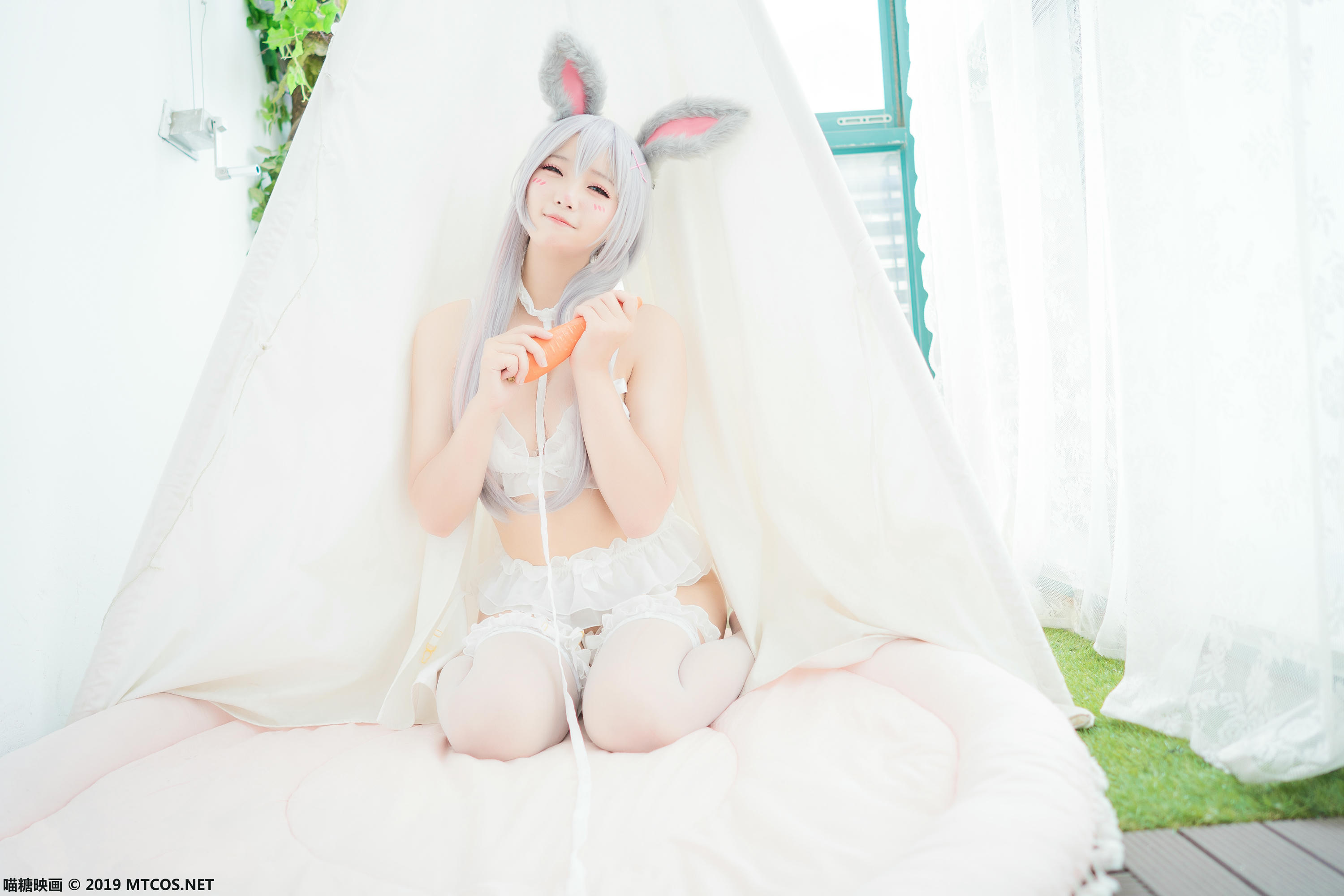 [喵糖映画] VOL.055 兔子美少女[44P／536MB]_第3集