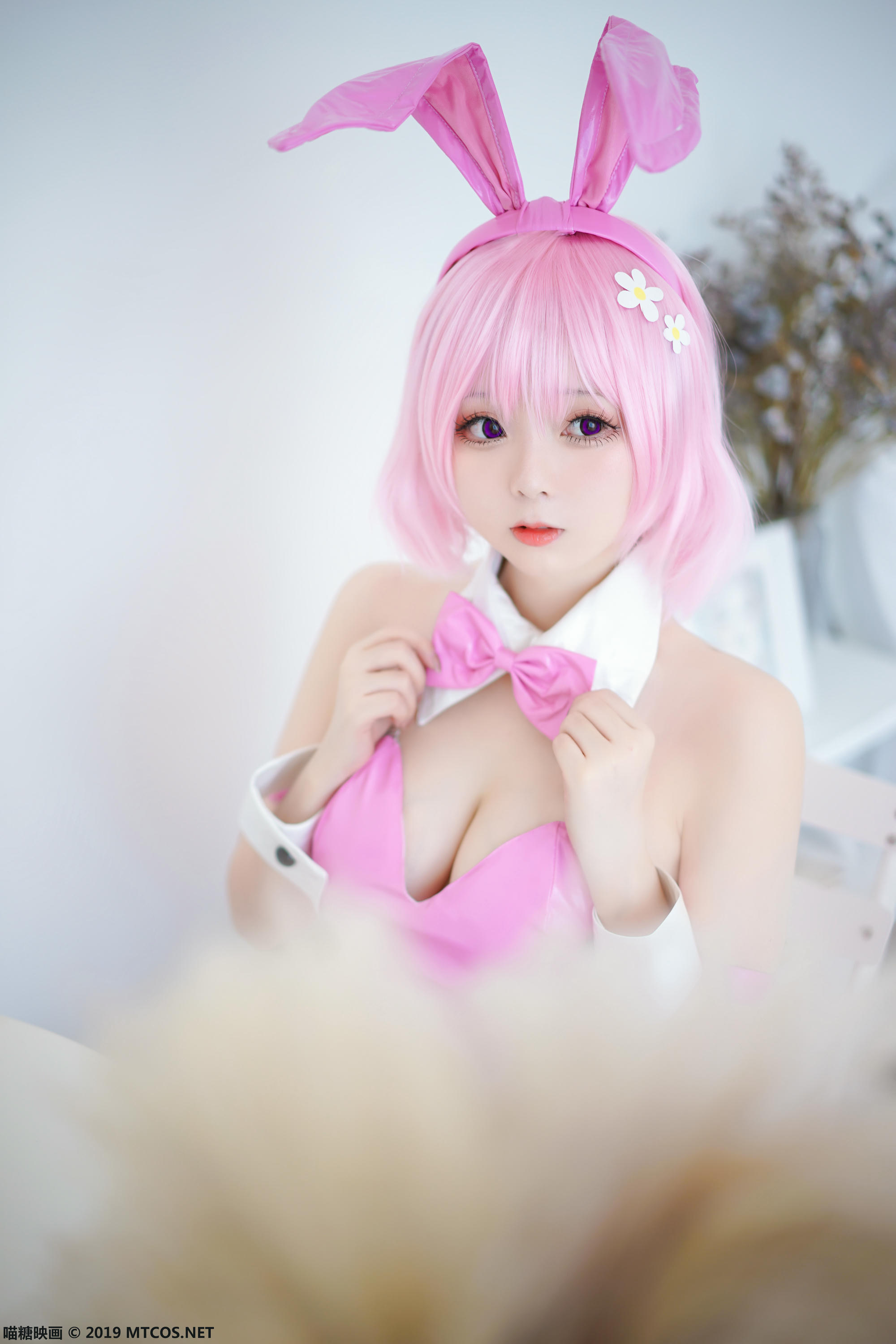 [喵糖映画] VOL.057 嶋葵 梦梦兔女郎[41P／481MB]_第1集