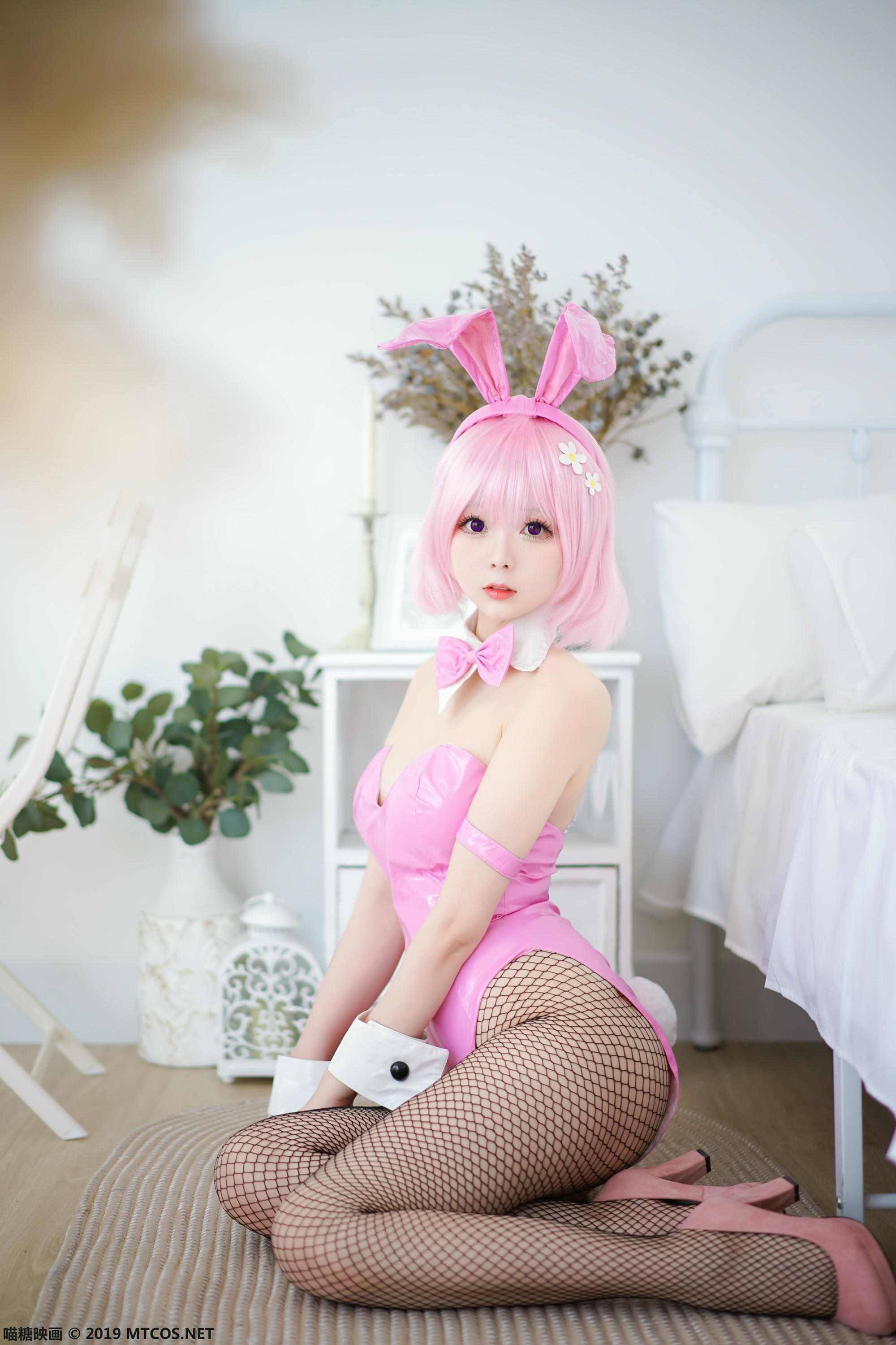 [喵糖映画] VOL.057 嶋葵 梦梦兔女郎[41P／481MB]_第1集