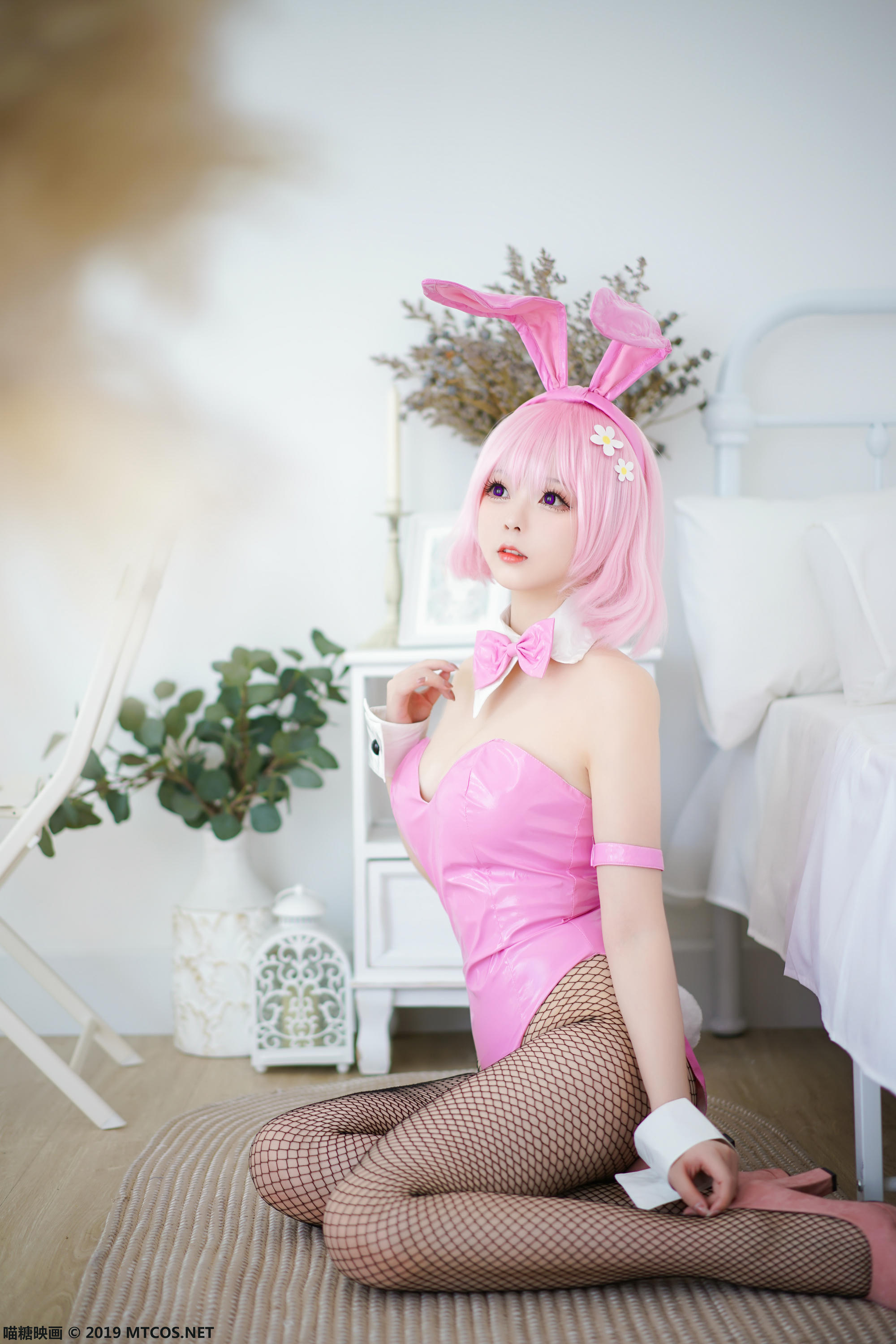 [喵糖映画] VOL.057 嶋葵 梦梦兔女郎[41P／481MB]_第2集