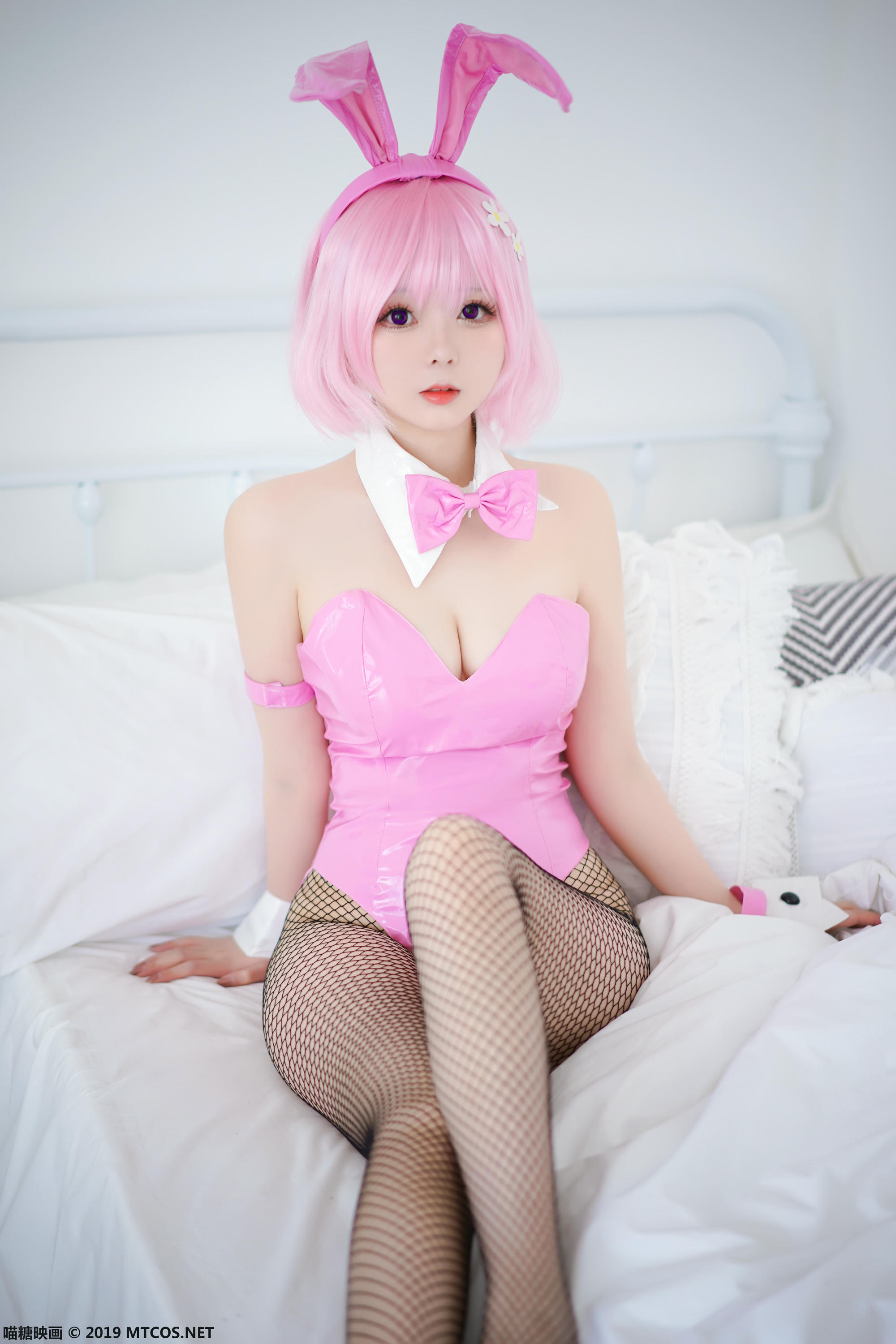 [喵糖映画] VOL.057 嶋葵 梦梦兔女郎[41P／481MB]_第2集