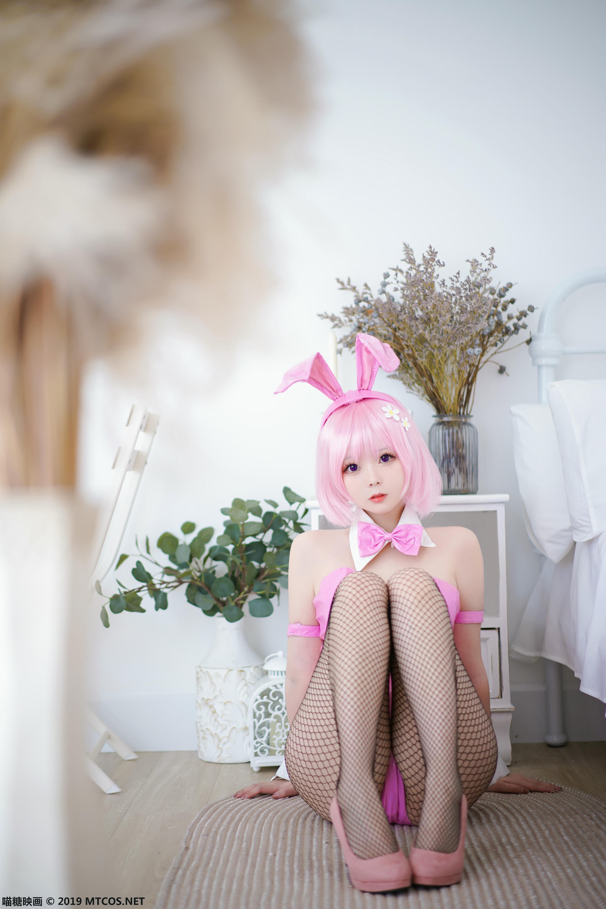 [喵糖映画] VOL.057 嶋葵 梦梦兔女郎[41P／481MB]_第2集