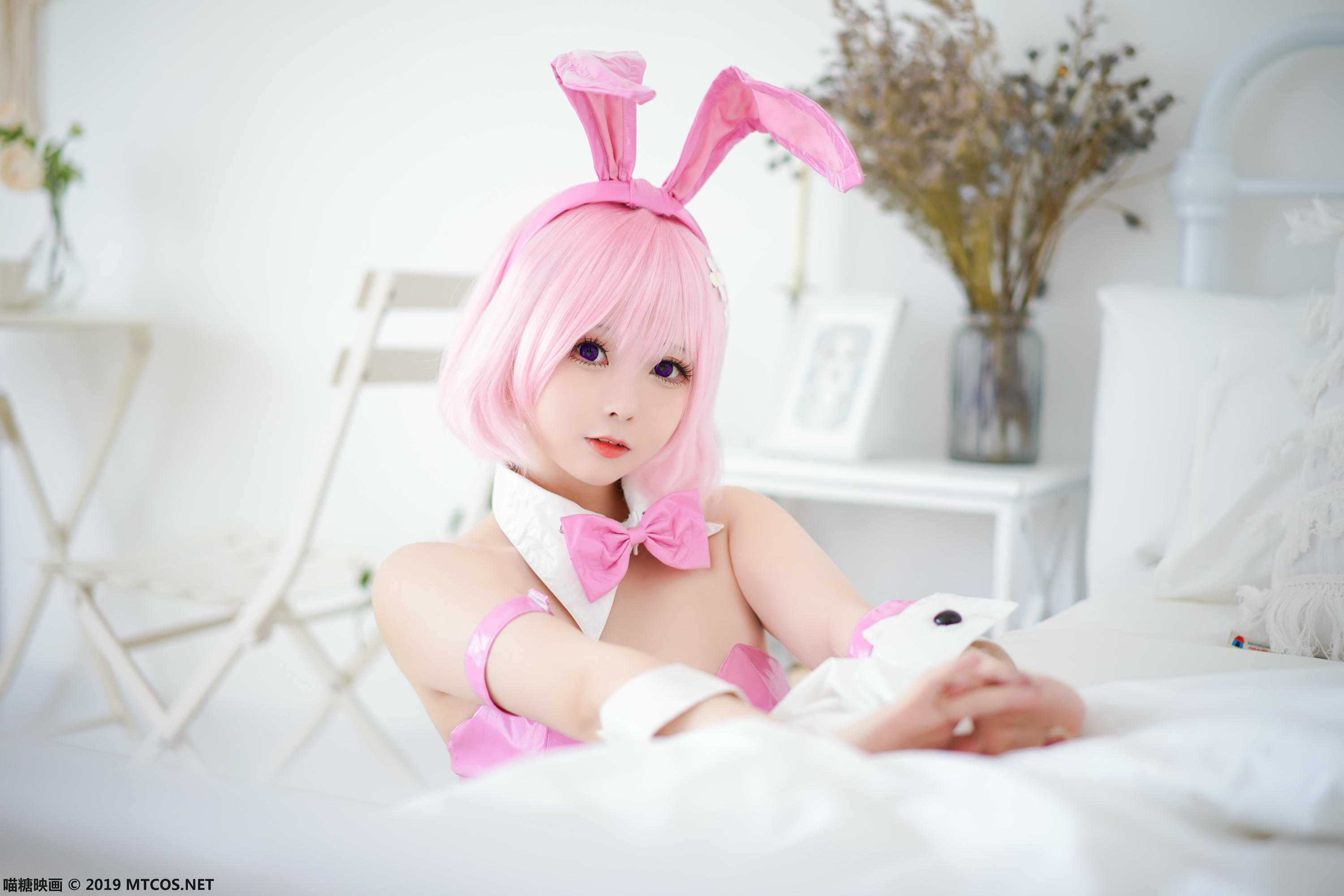 [喵糖映画] VOL.057 嶋葵 梦梦兔女郎[41P／481MB]_第1集