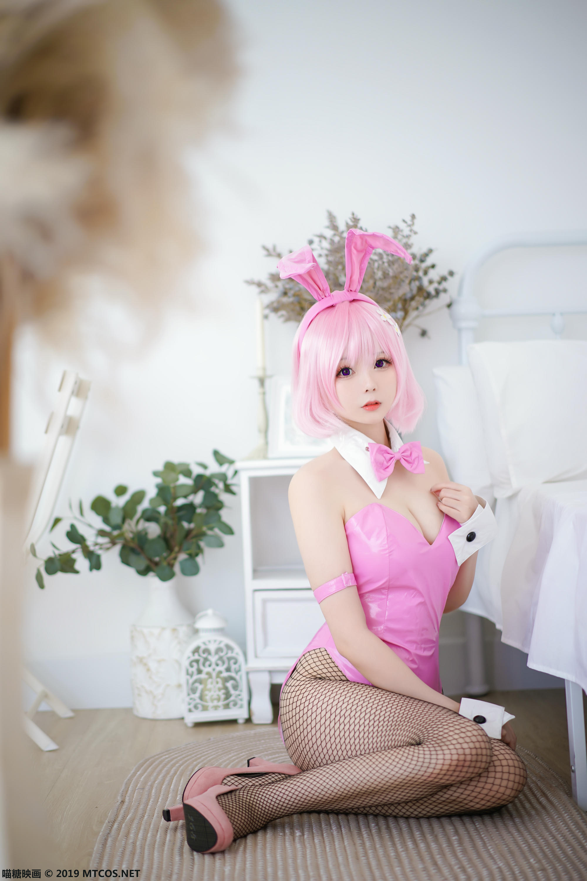 [喵糖映画] VOL.057 嶋葵 梦梦兔女郎[41P／481MB]_第2集