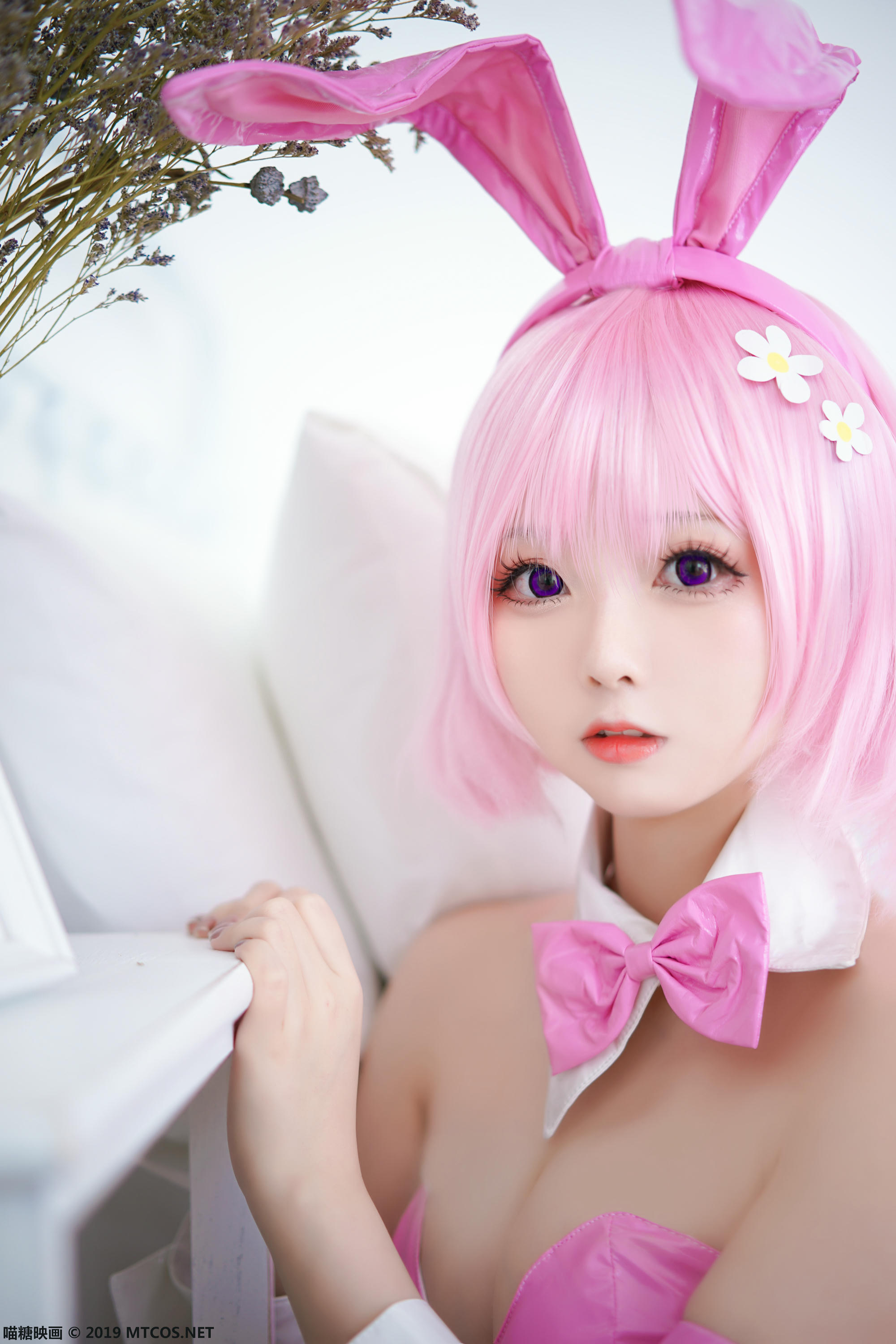 [喵糖映画] VOL.057 嶋葵 梦梦兔女郎[41P／481MB]_第3集